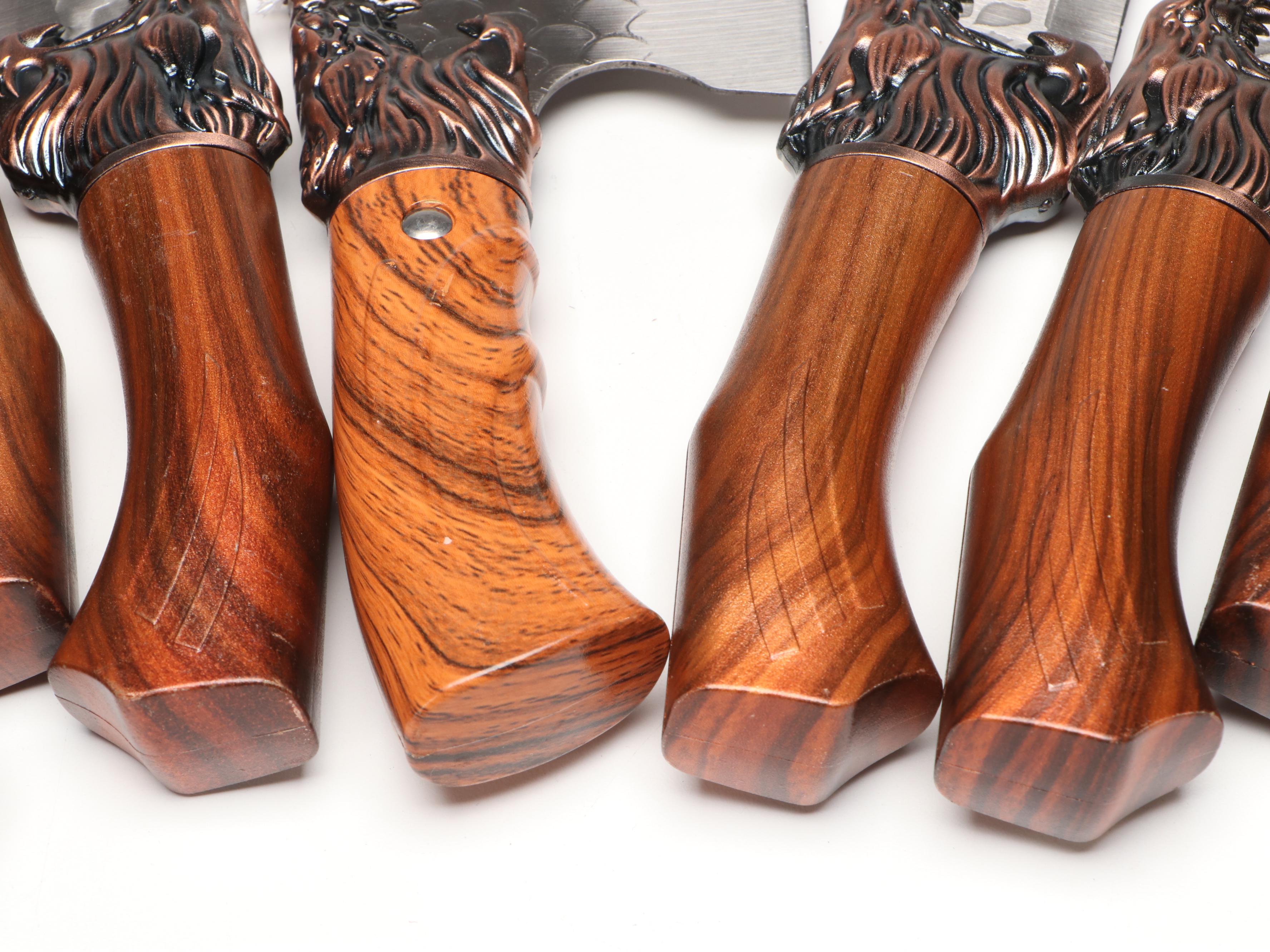 Dragon Scale Chef's Kitchen Knives