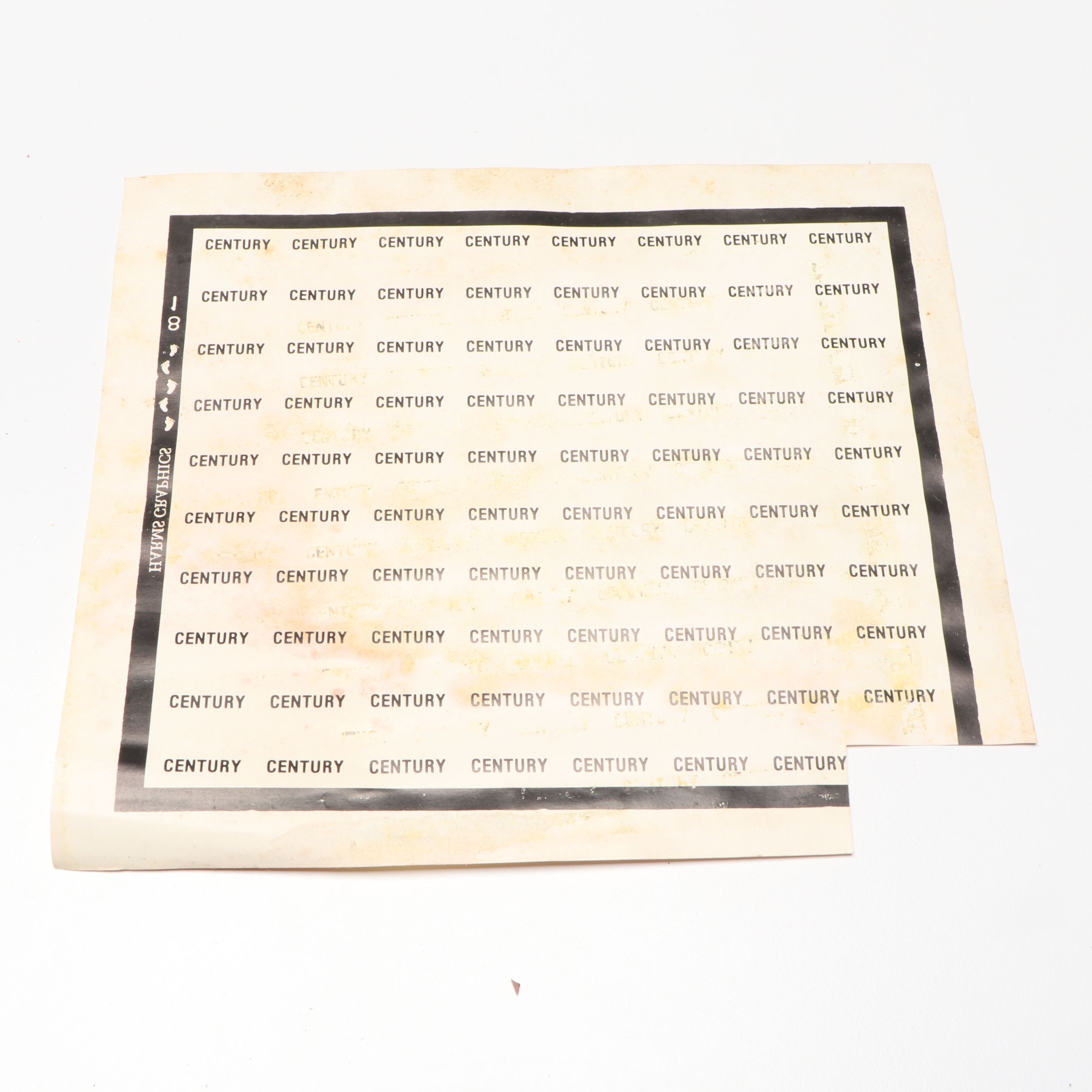 Fiberboard and Other Vintage Printing Plates