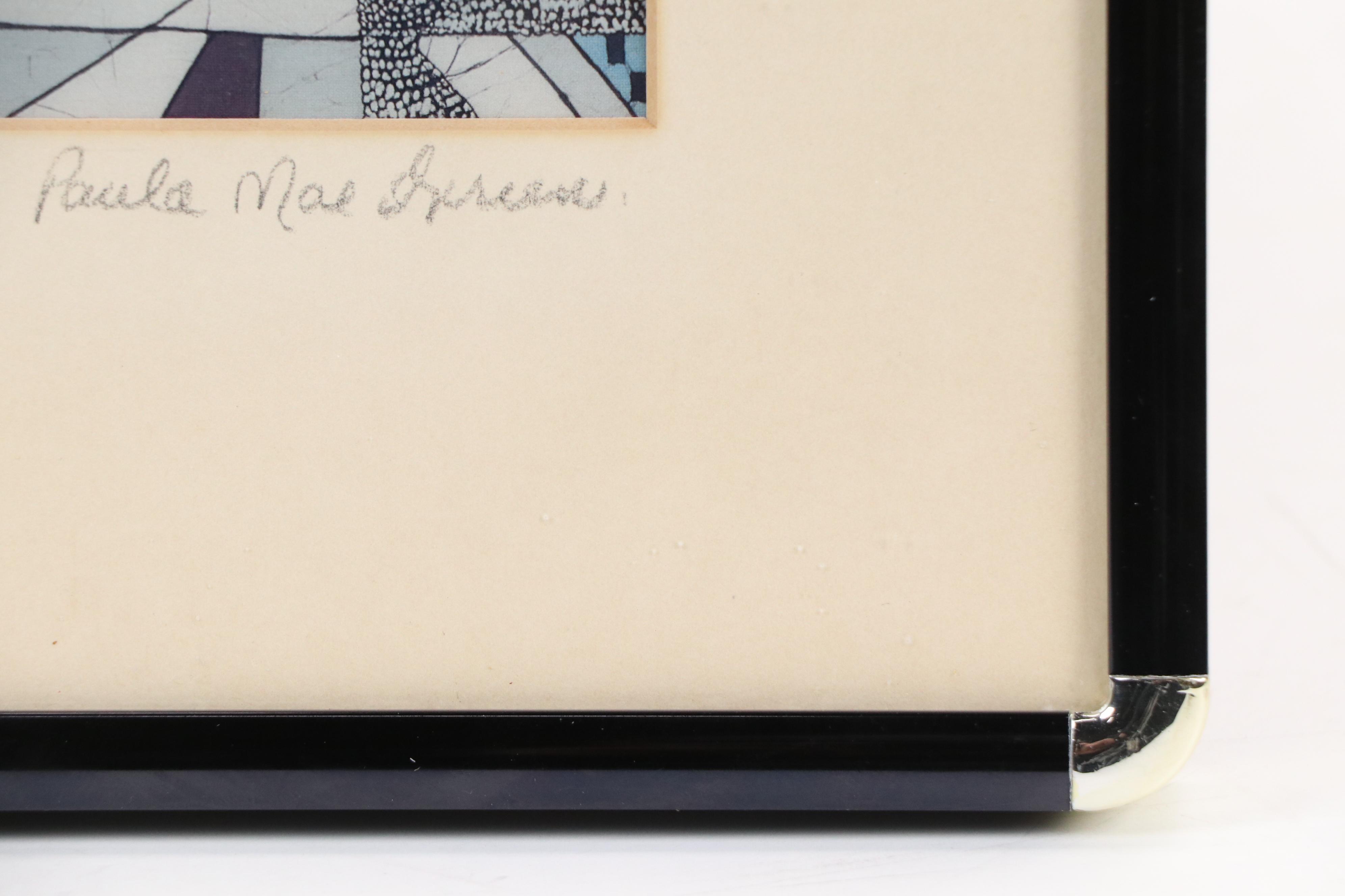 Paula Mae Green Offset Lithograph "The Couple," 1989