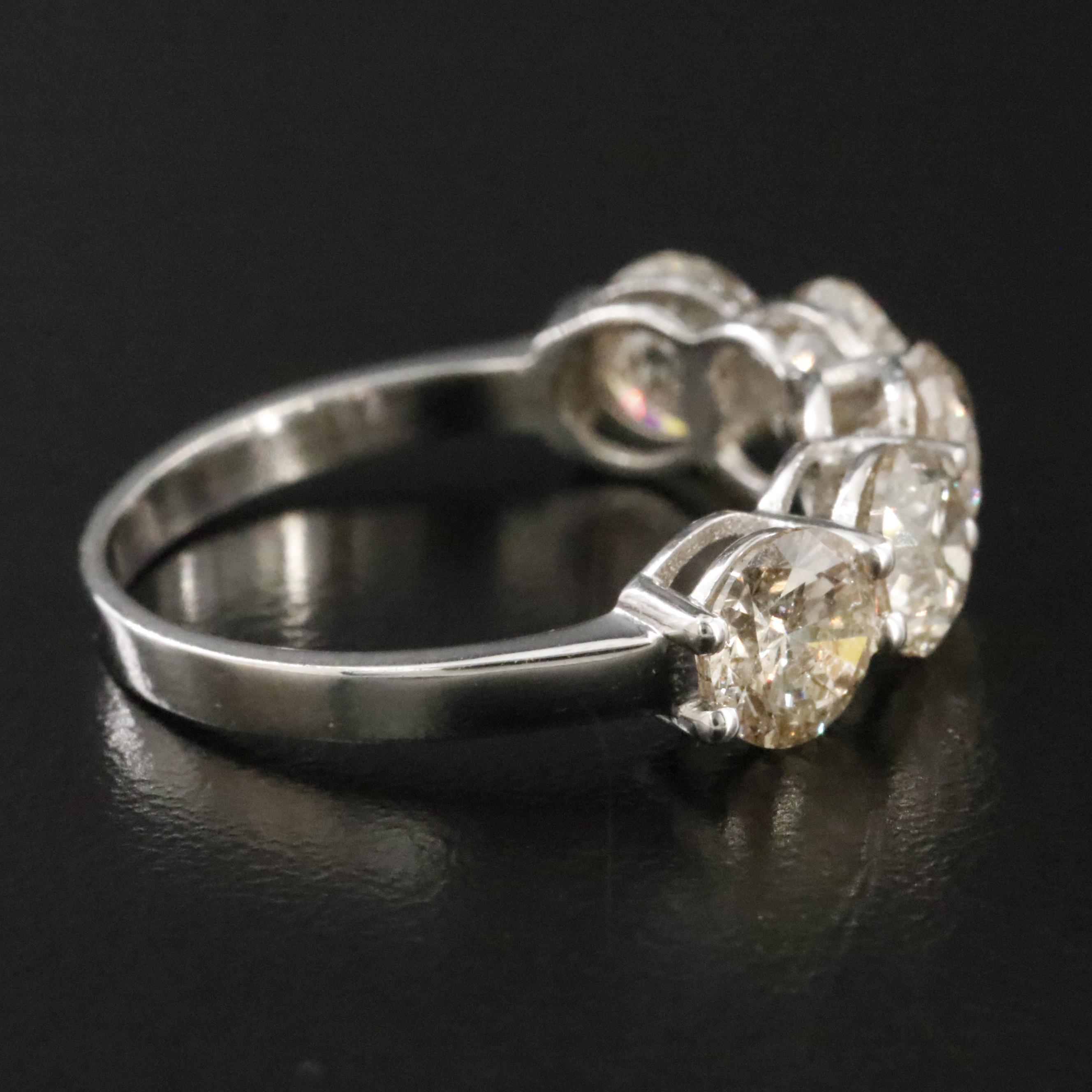 14K 3.53 CTW Fancy Diamond Ring with IGI Report