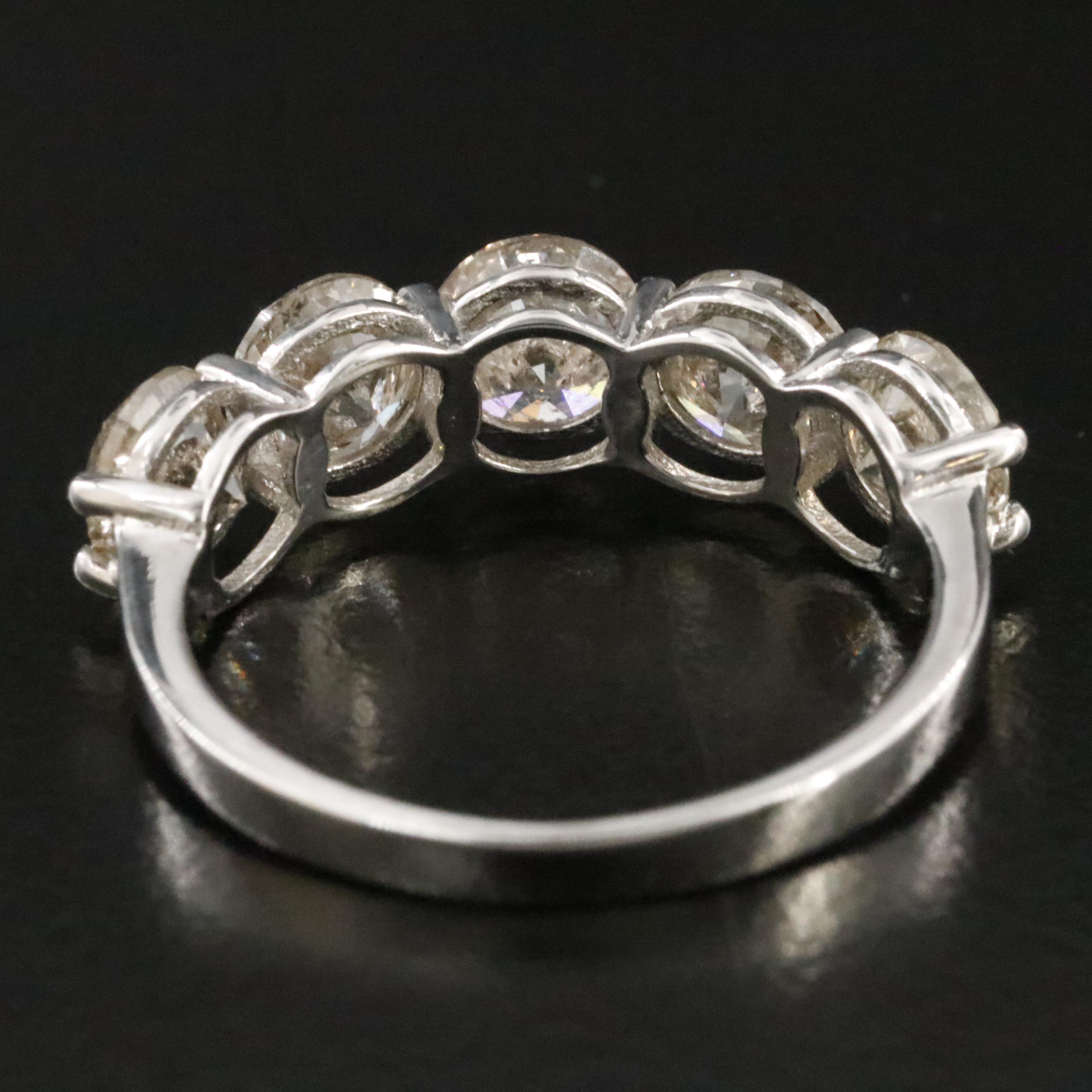 14K 3.53 CTW Fancy Diamond Ring with IGI Report