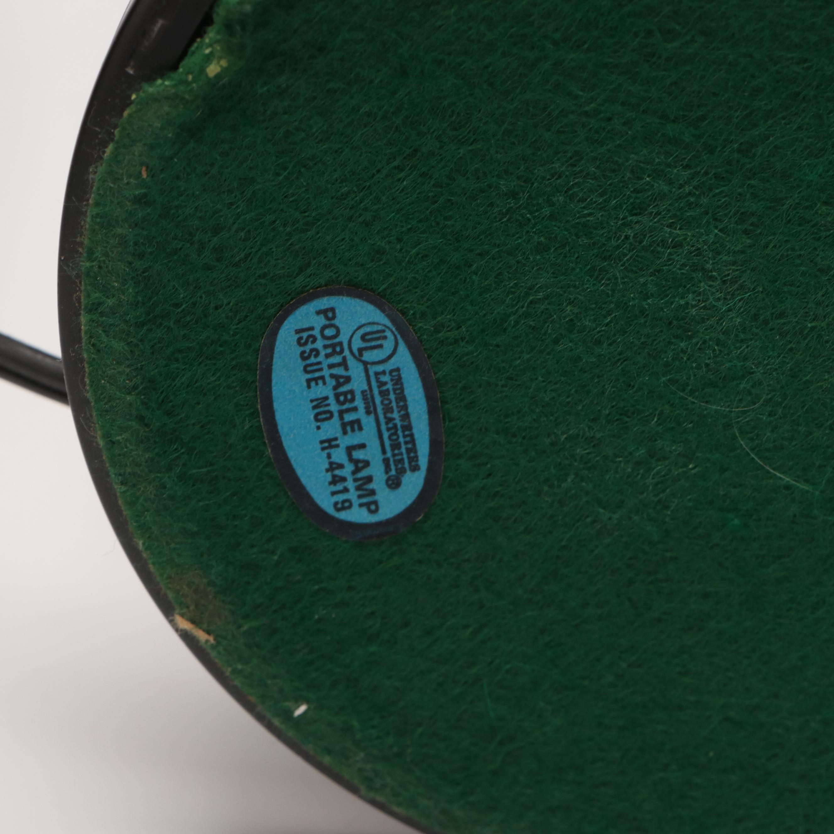 LumiSource Blue Glass Helix with Glitter Motion and Bubble Lamps