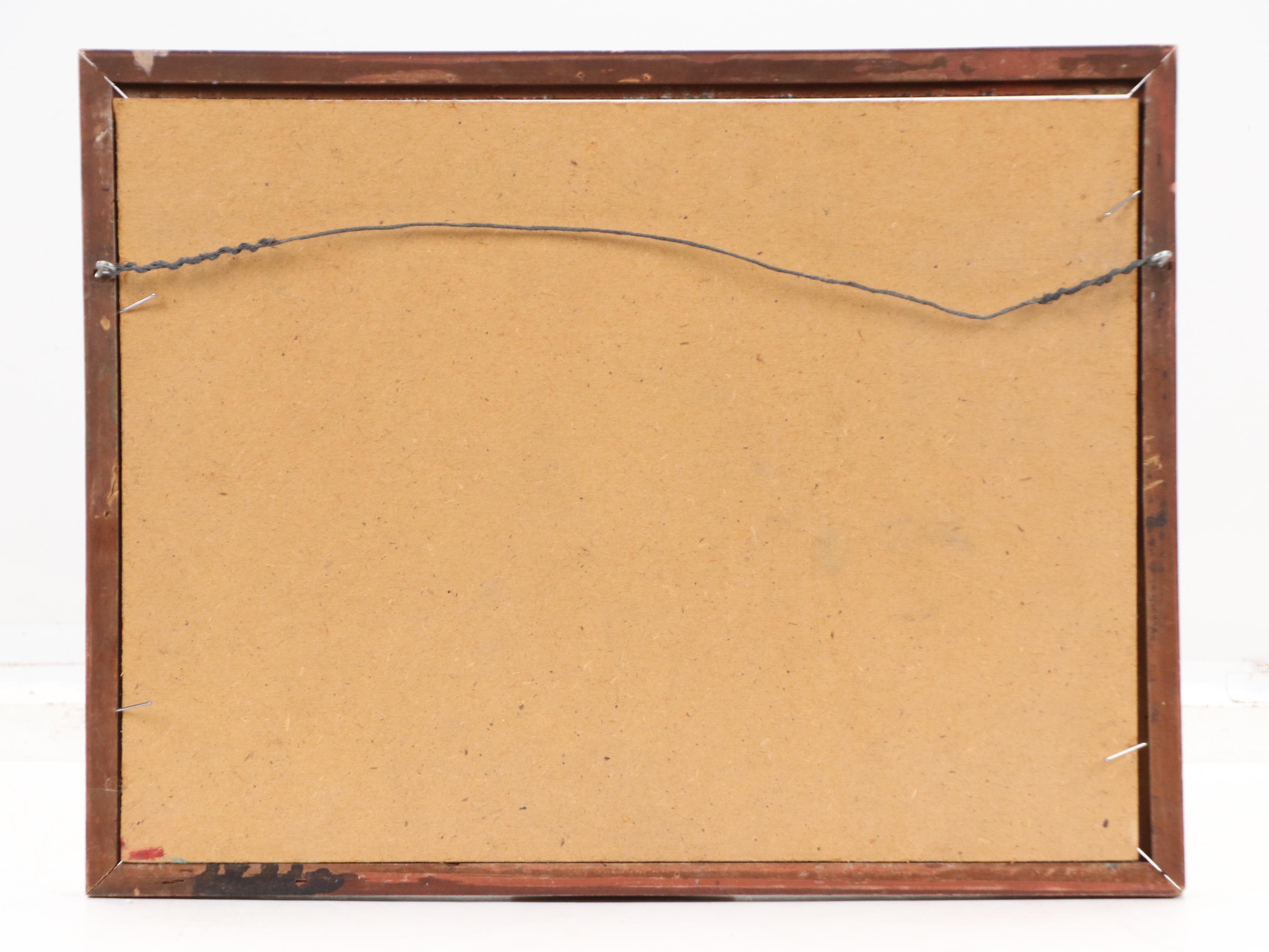 Monika Drewicke Oil Painting of Provincial Landscape, 1982