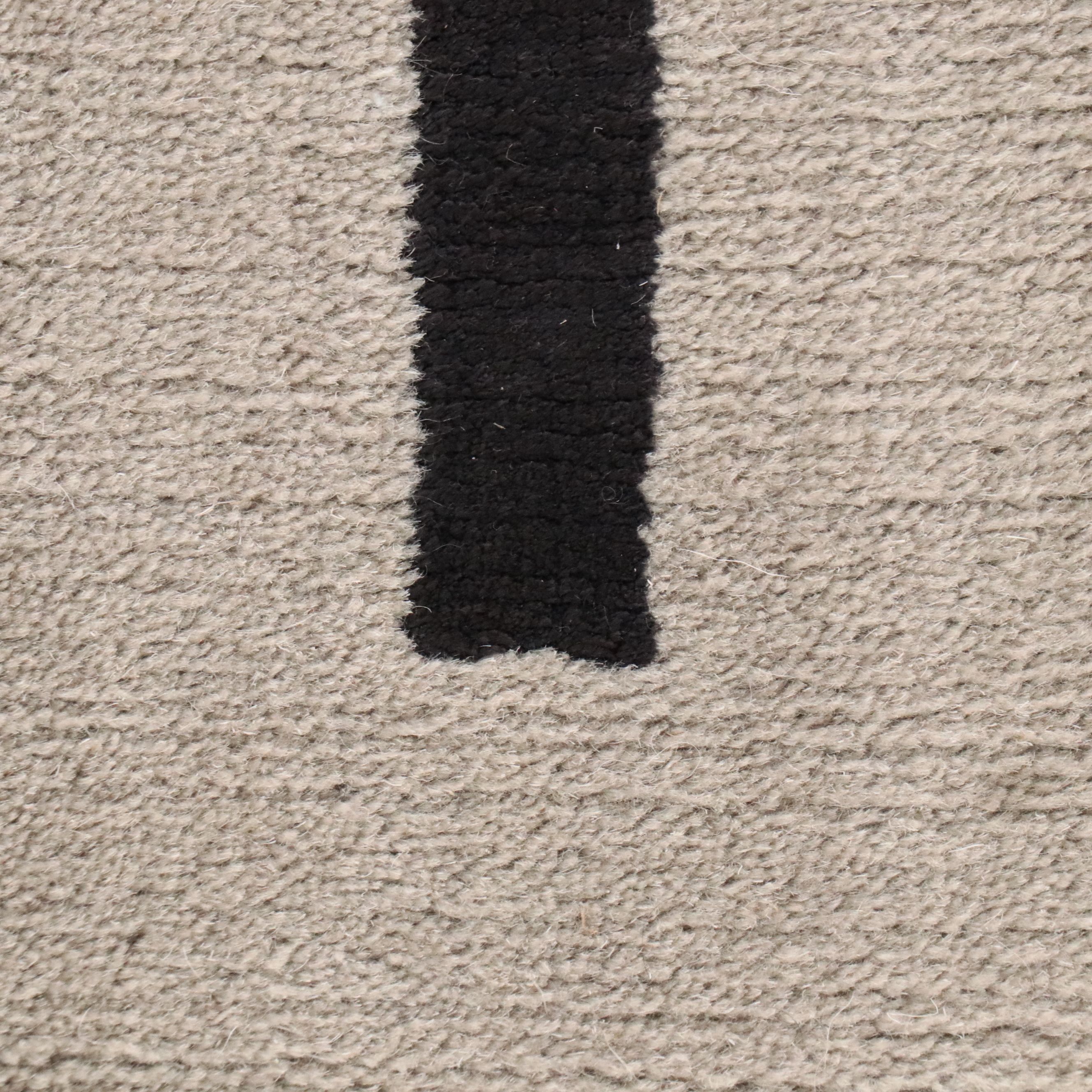 3'2 x 10'6 Hand-Knotted Nepalese Modern Long Rug