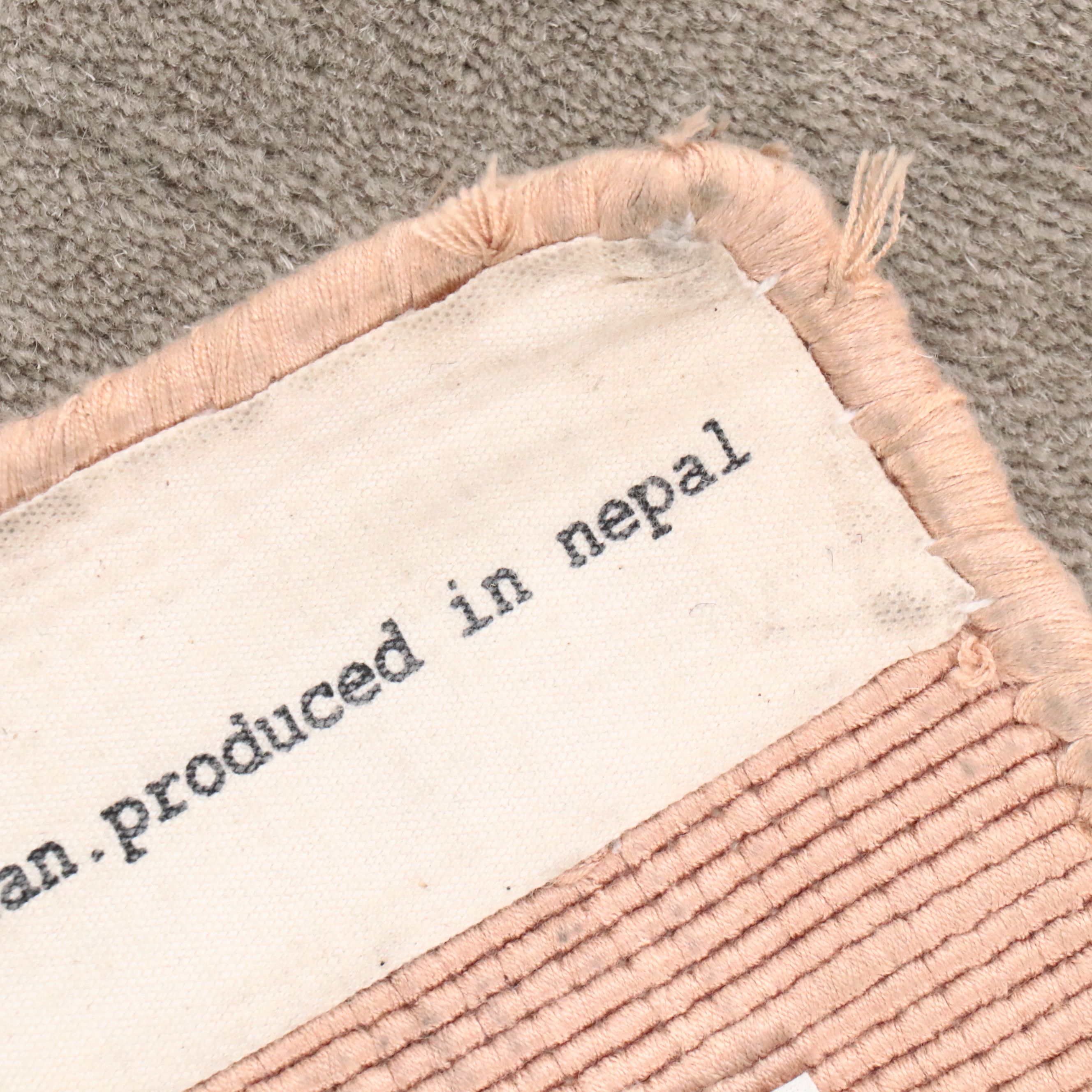 3'2 x 10'6 Hand-Knotted Nepalese Modern Long Rug