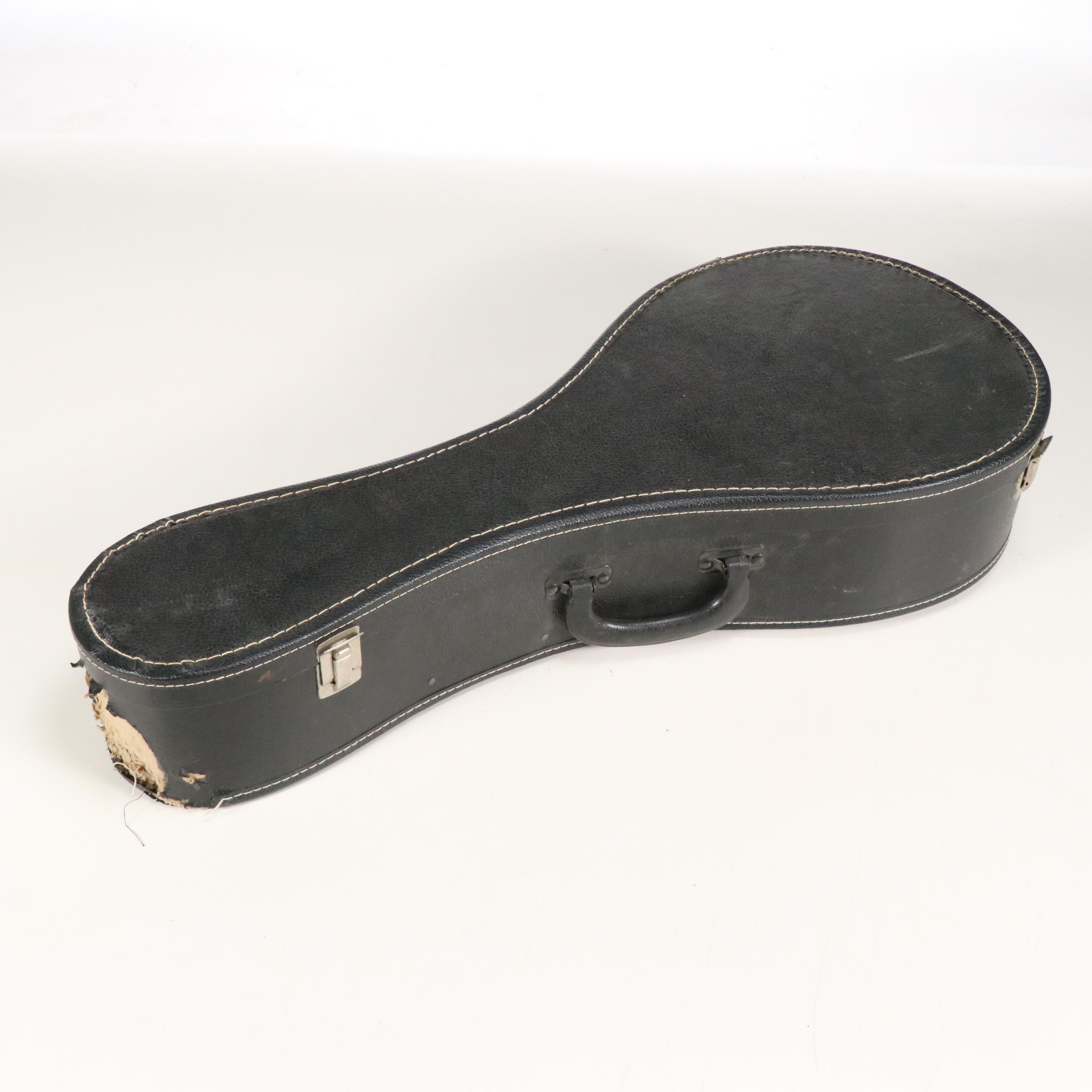 Dixon DM-7 Sunburst Finish Mandolin with Travel Case