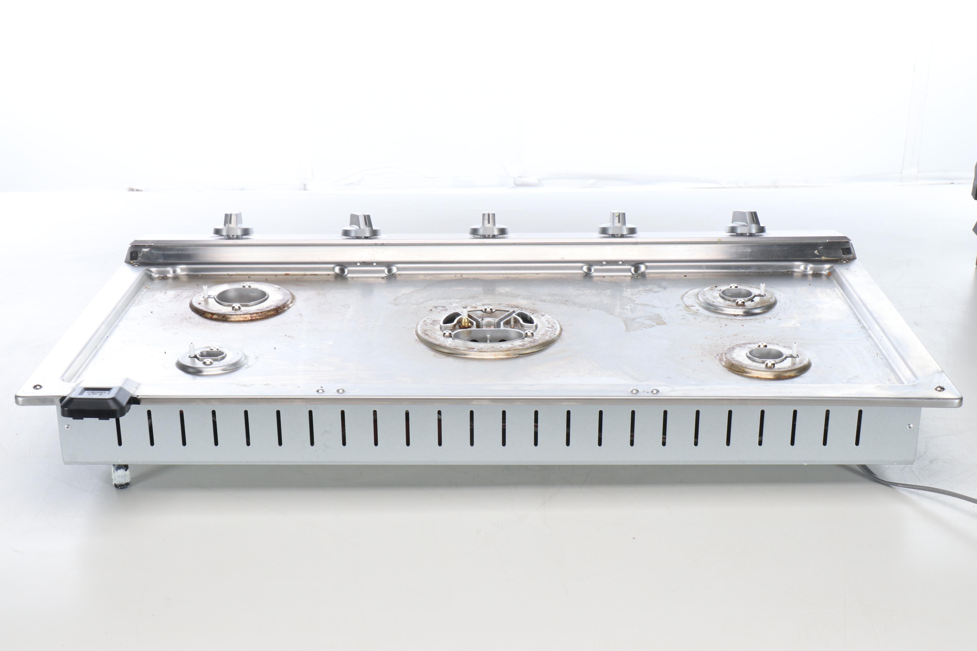 Samsung Satin Stainless Five Burner Gas Cooktop, 2021