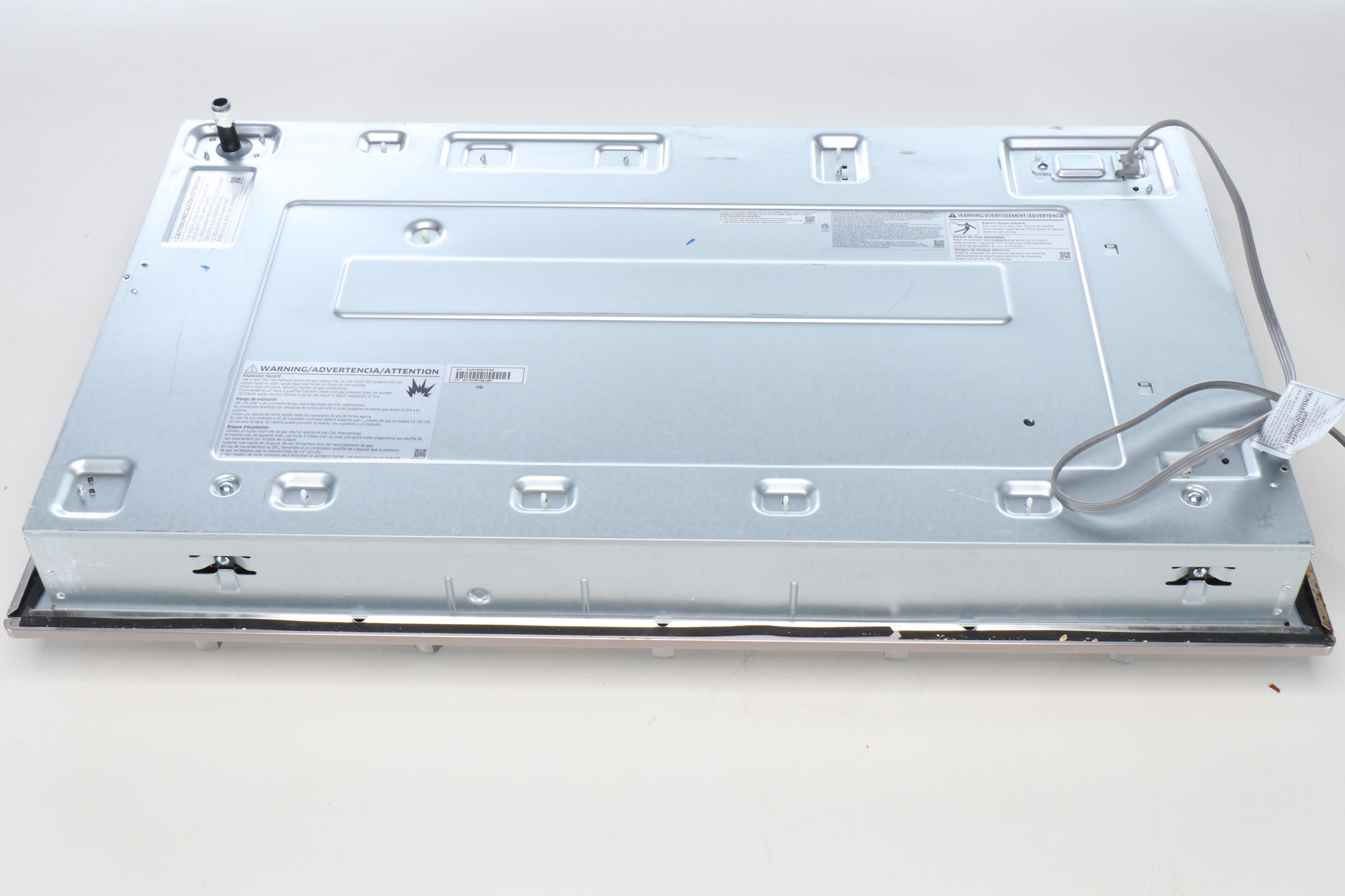 Samsung Satin Stainless Five Burner Gas Cooktop, 2021