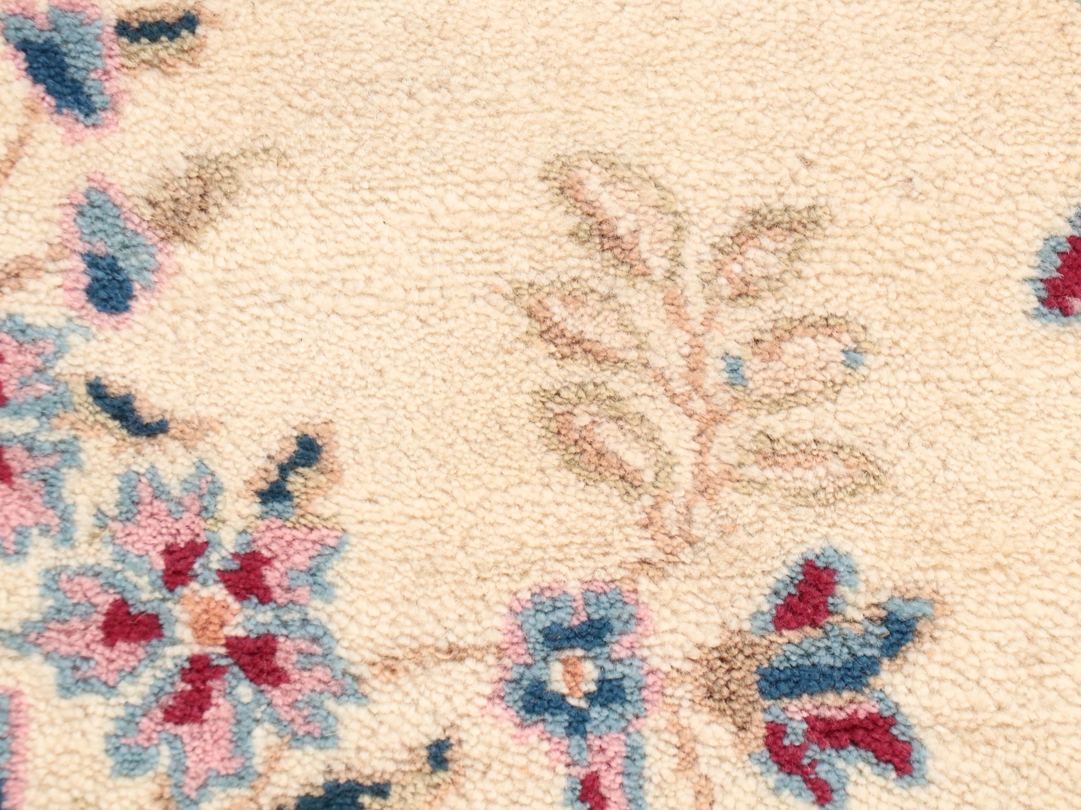 10'6 x 17'2 Hand-Knotted Persian Kirman Room-Sized Rug