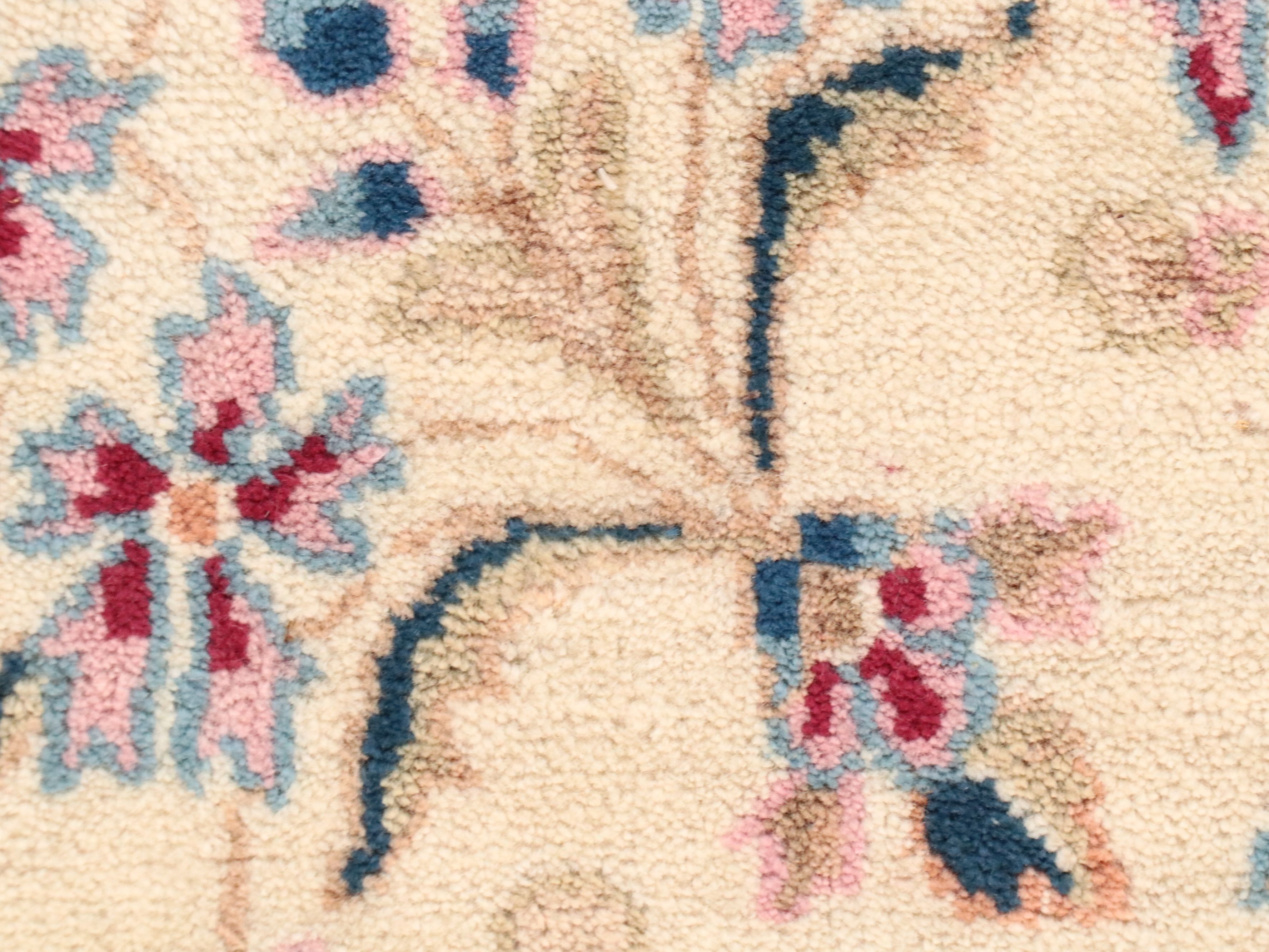 10'6 x 17'2 Hand-Knotted Persian Kirman Room-Sized Rug