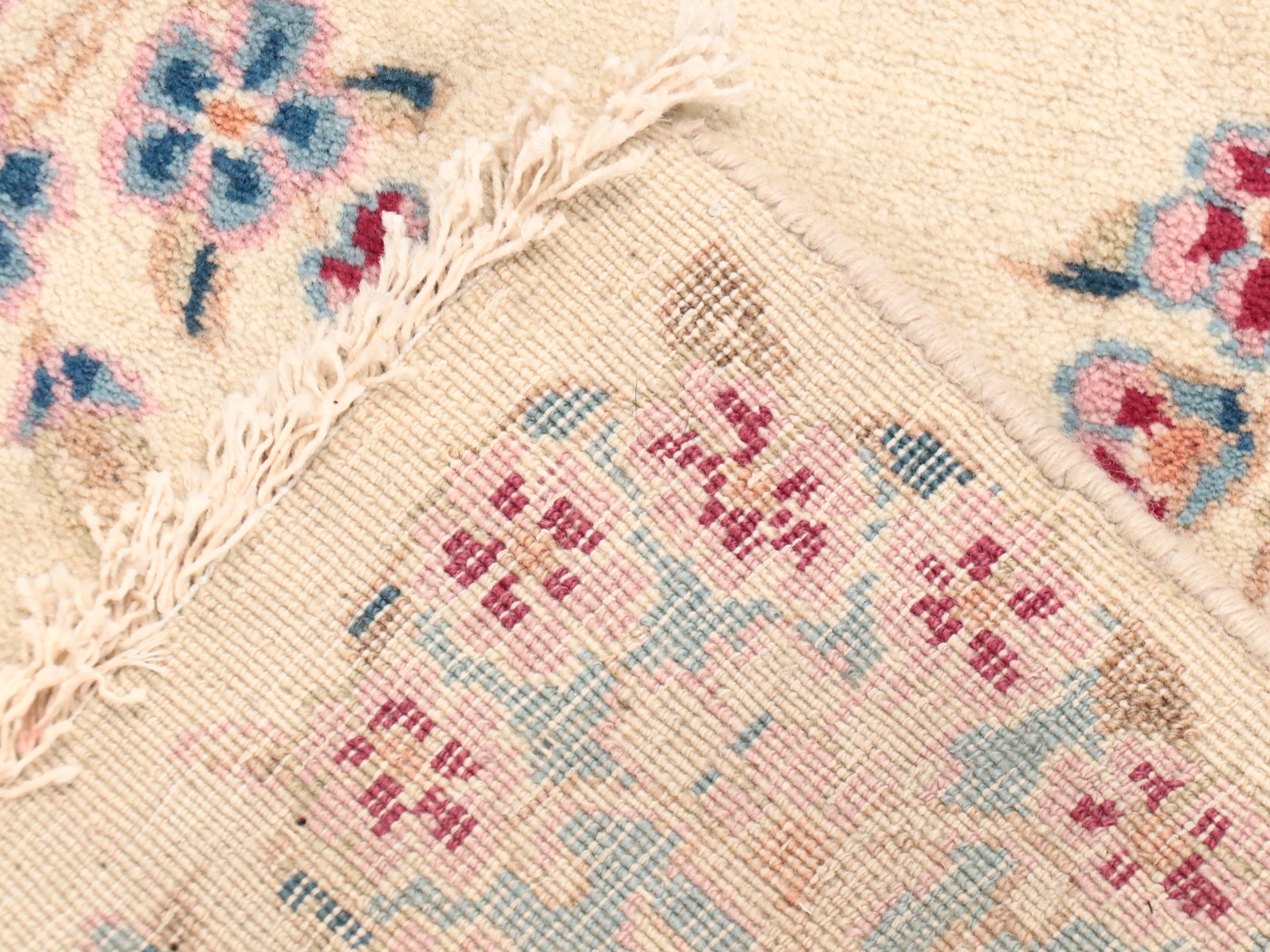 10'6 x 17'2 Hand-Knotted Persian Kirman Room-Sized Rug