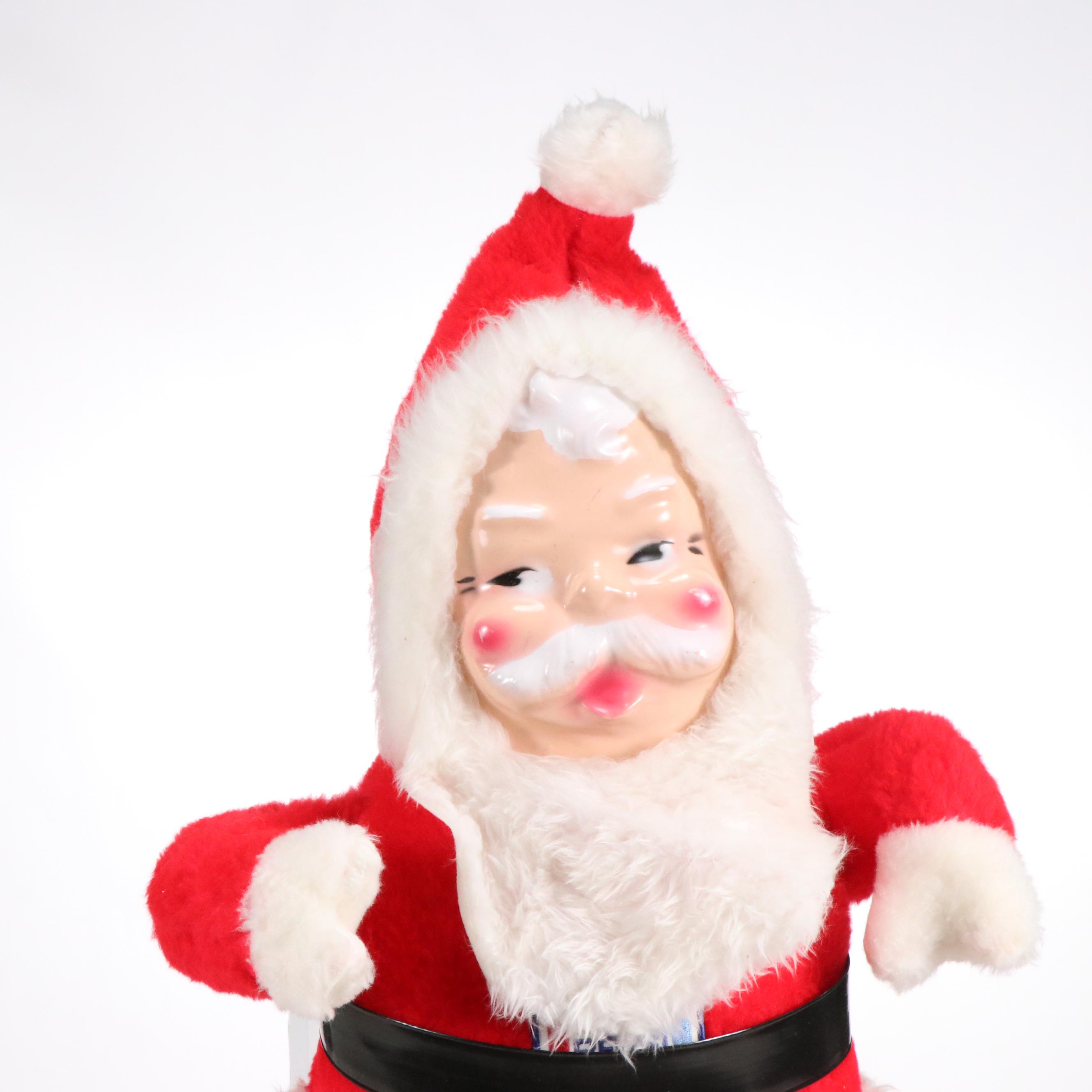 Mask Face Santa Doll, Mid to Late 20th Century