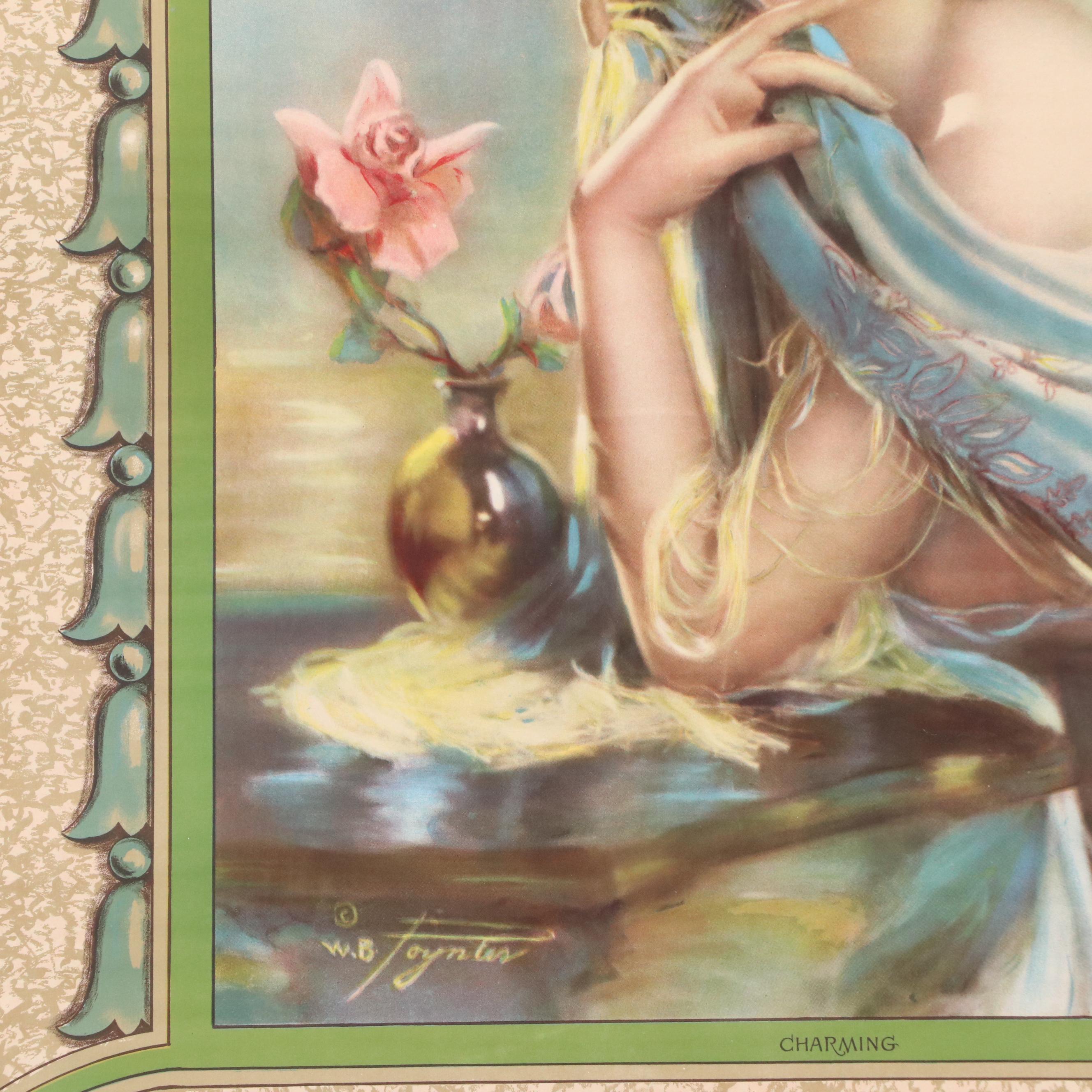 Offset Lithograph After W. B. Foyntes "Charming"