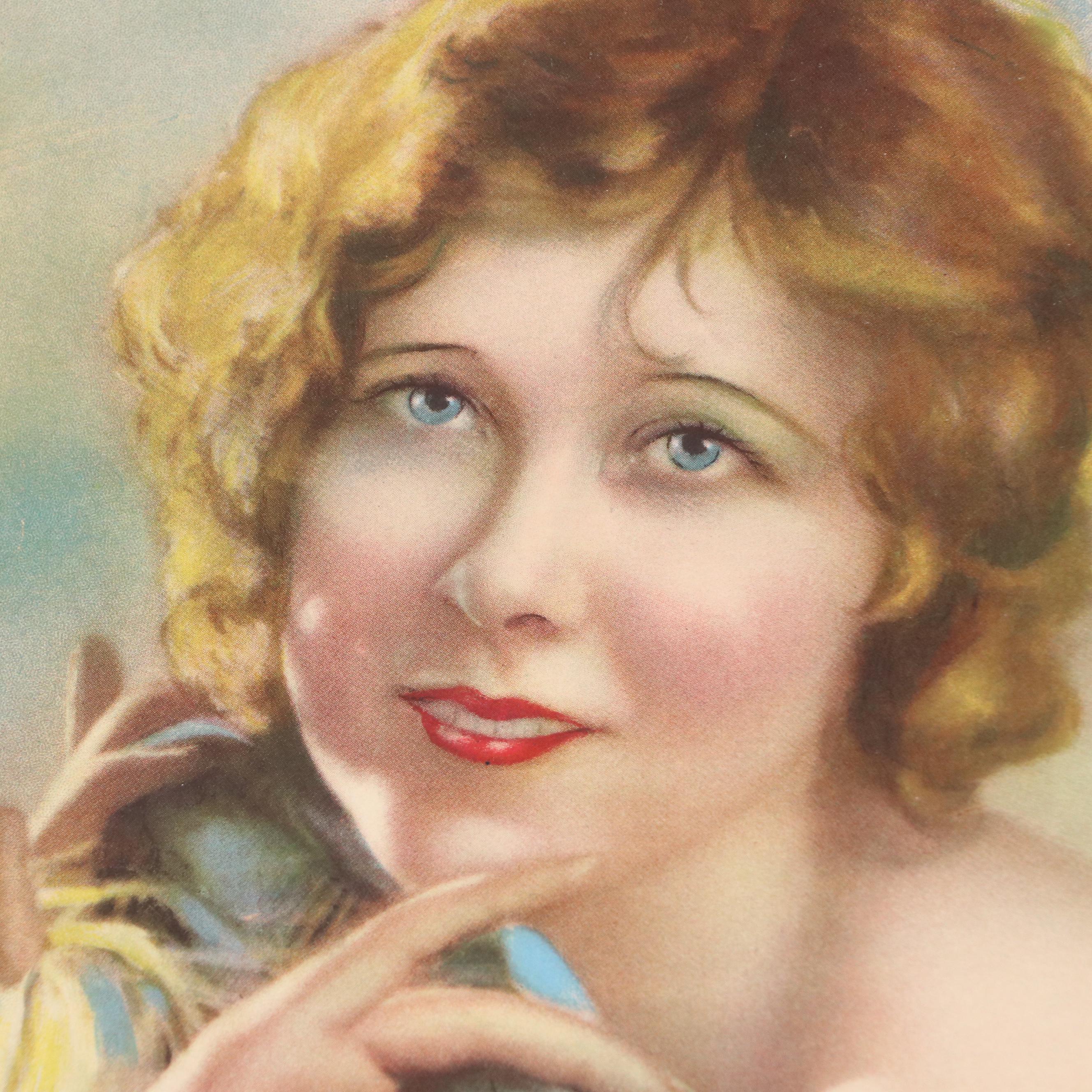 Offset Lithograph After W. B. Foyntes "Charming"