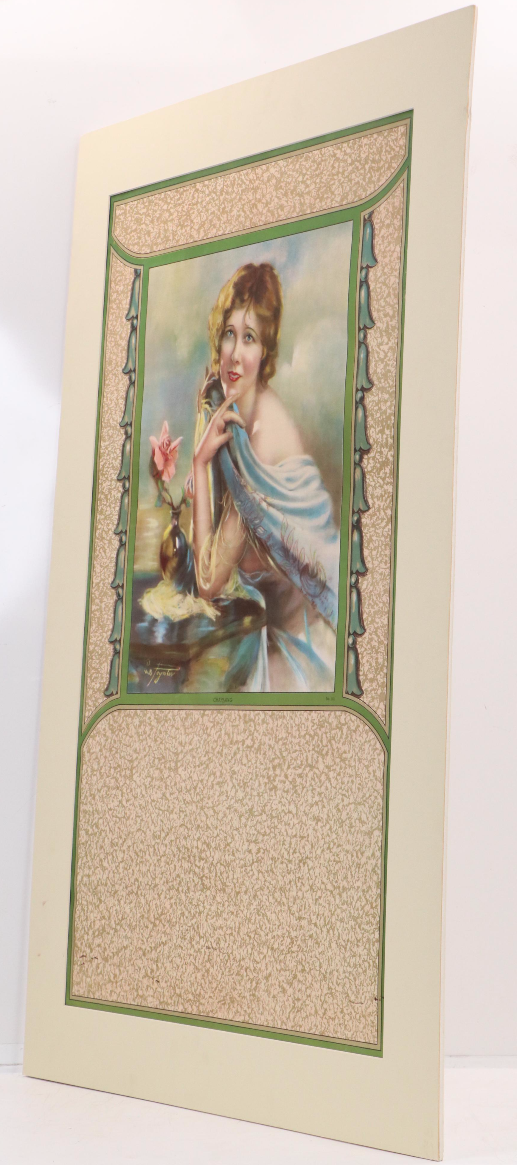 Offset Lithograph After W. B. Foyntes "Charming"