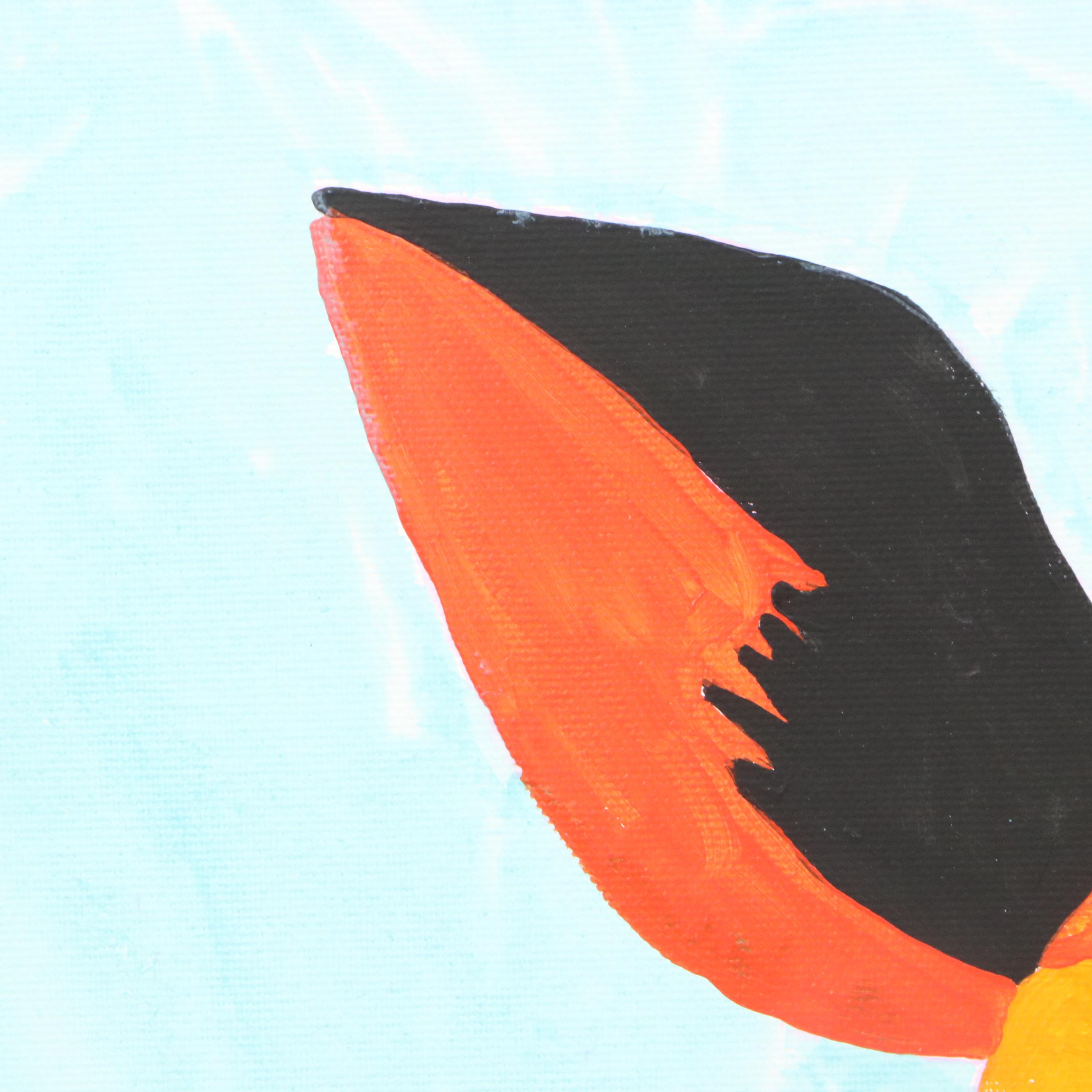 deSanto Acrylic Painting of Giraffe, 2025