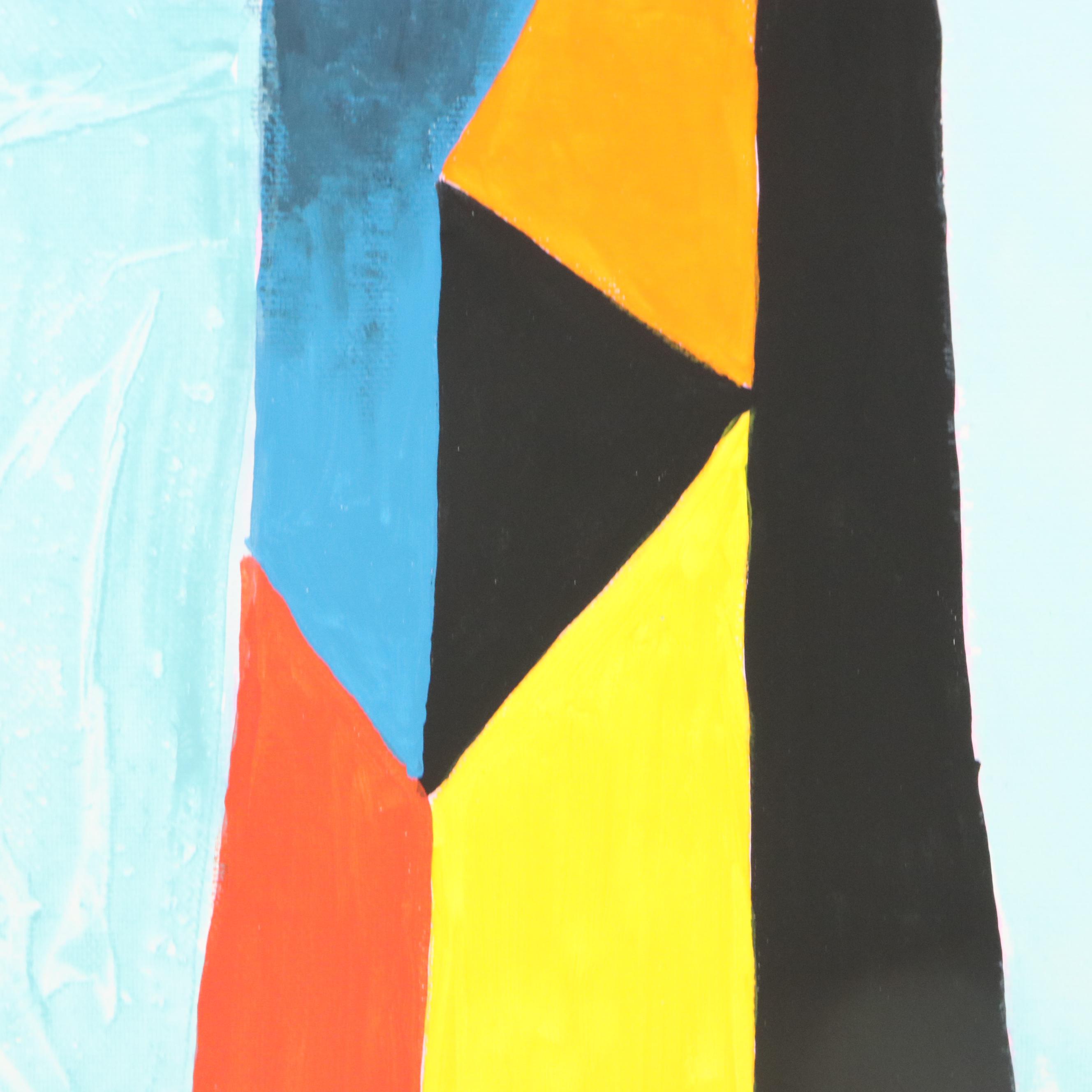 deSanto Acrylic Painting of Giraffe, 2025