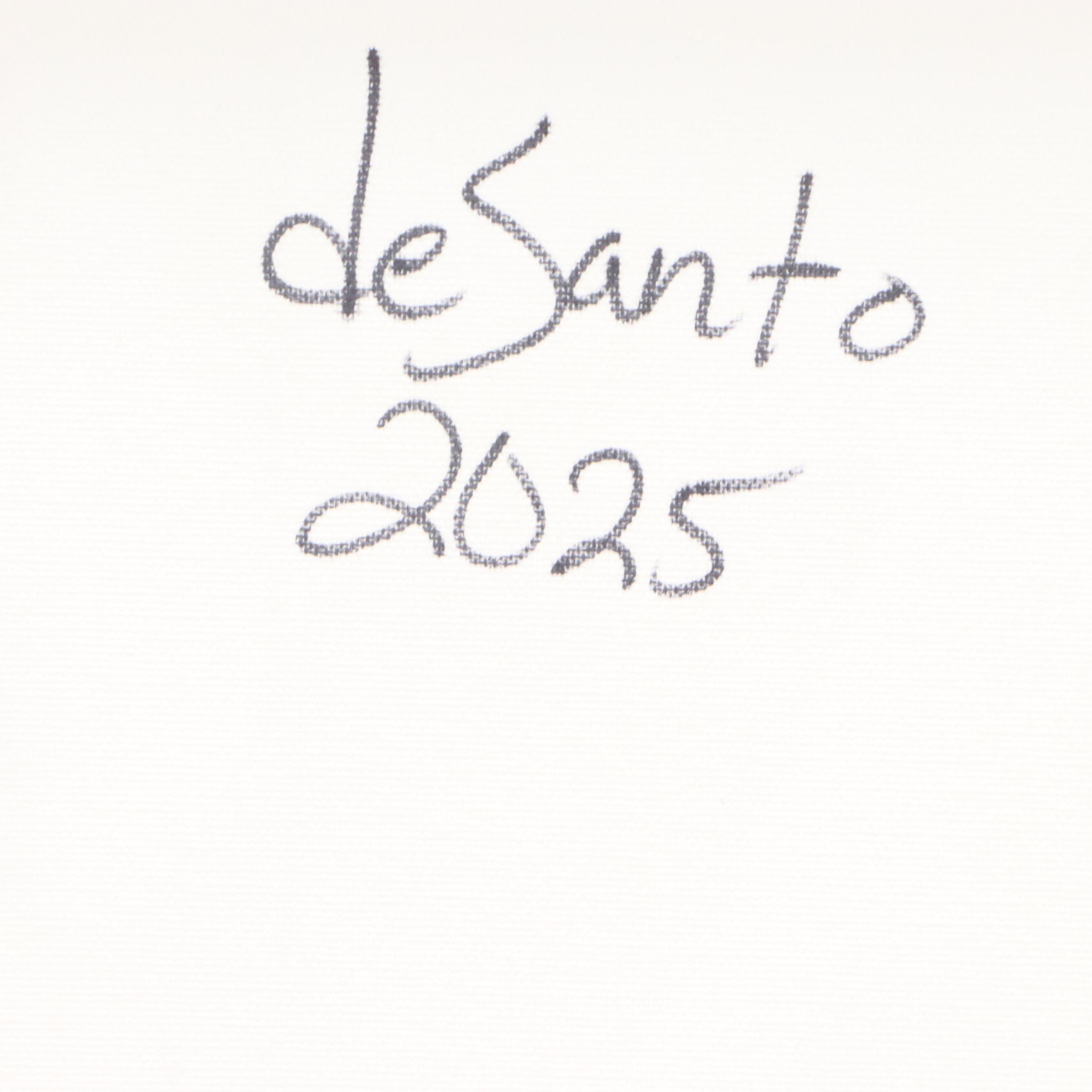 deSanto Acrylic Painting of Giraffe, 2025