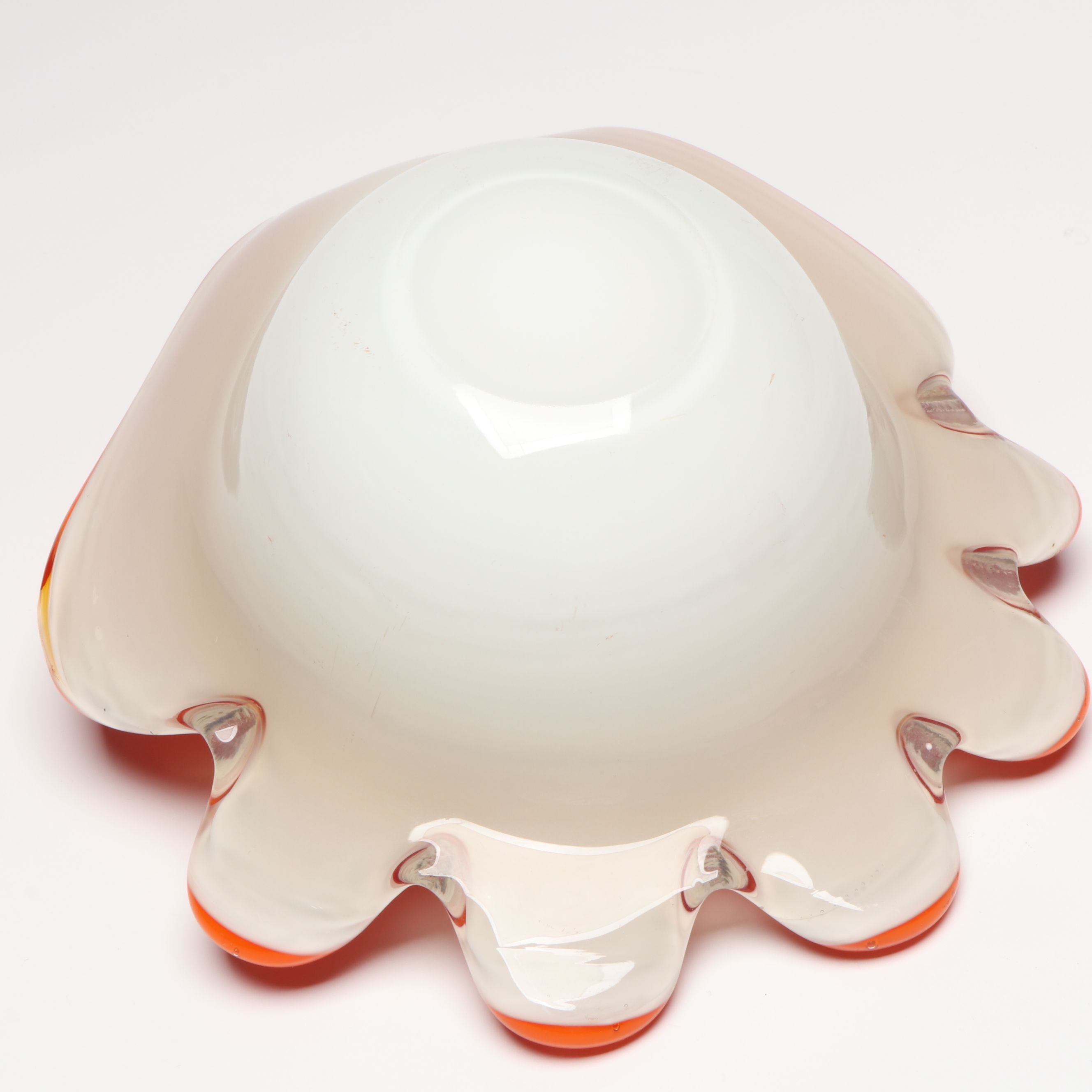 Alfredo Barbini and Other Mid Century Modern Murano Glass Bowls