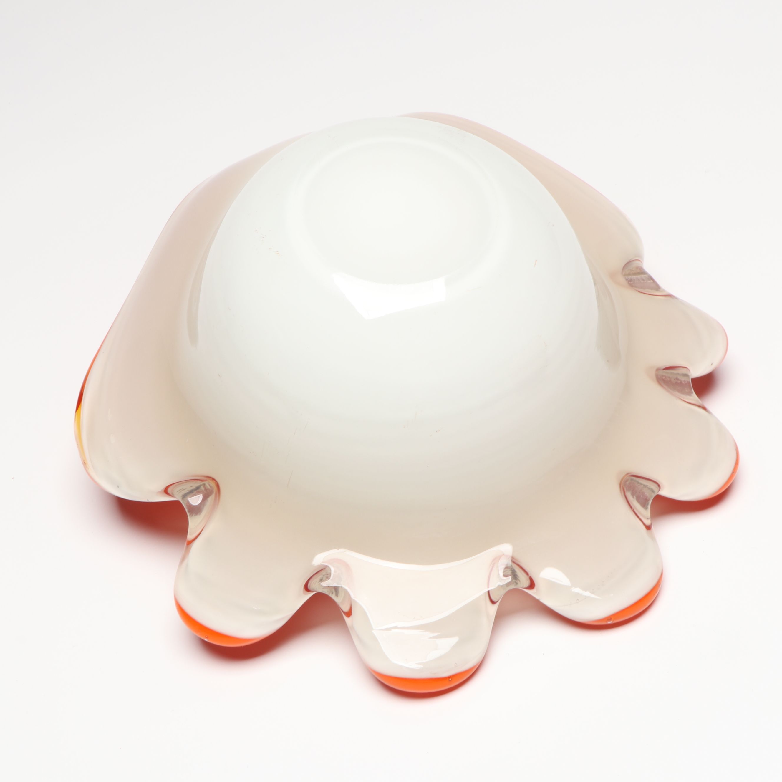 Alfredo Barbini and Other Mid Century Modern Murano Glass Bowls