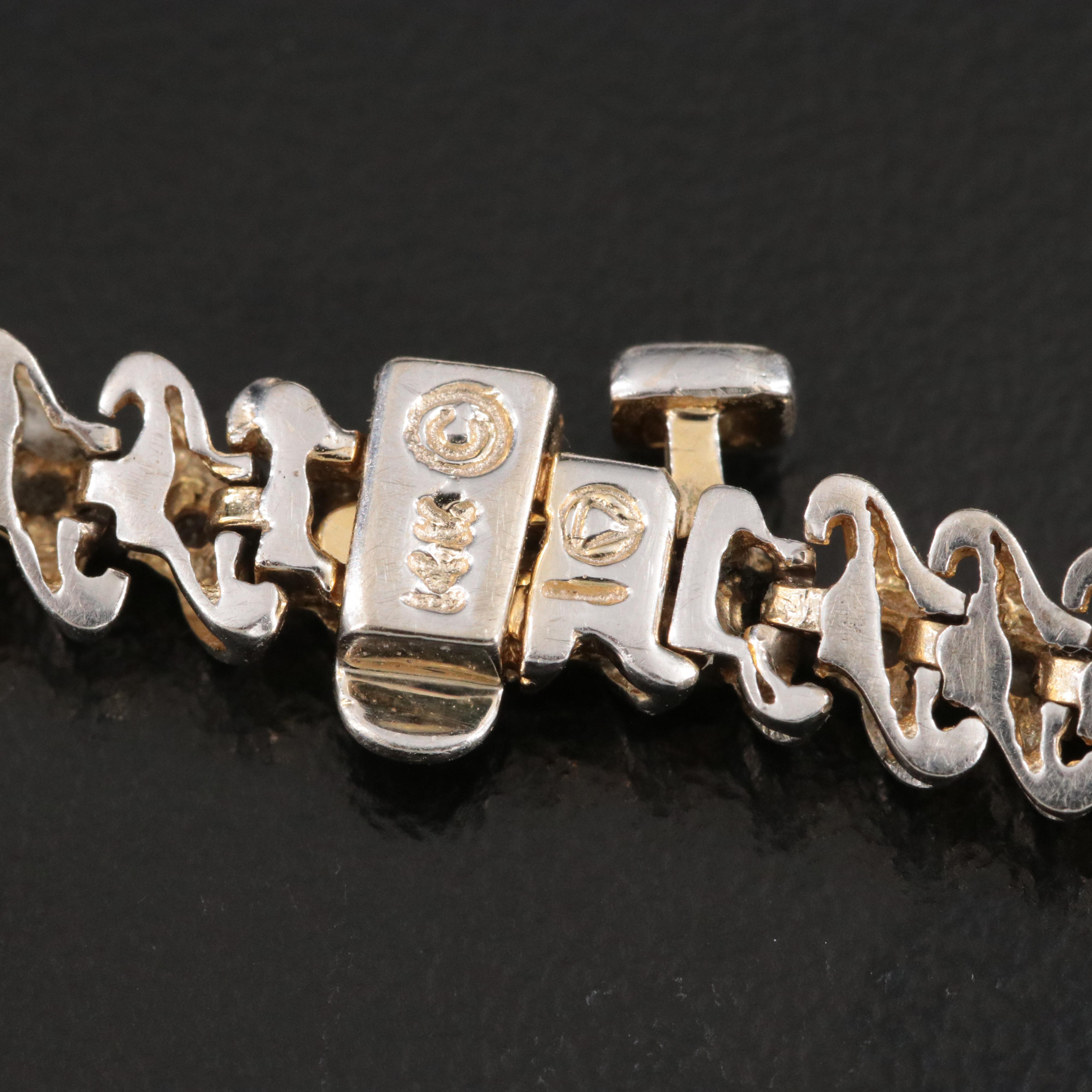 14K 1.04 CTW Diamond Bracelet