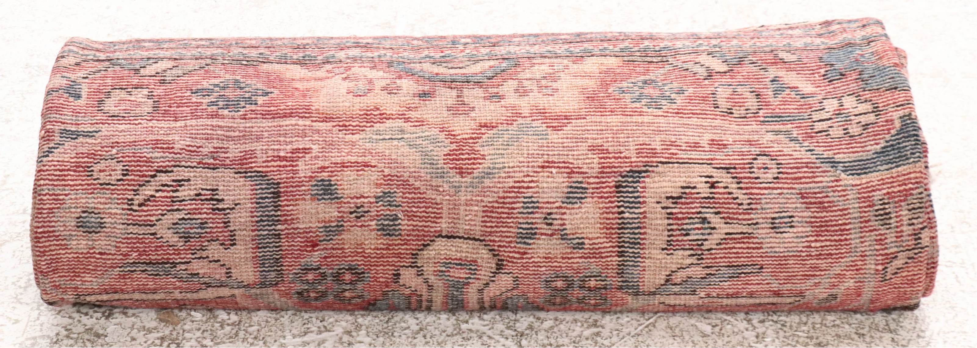 8'5 x 12' Hand-Knotted Persian Heriz Area Rug