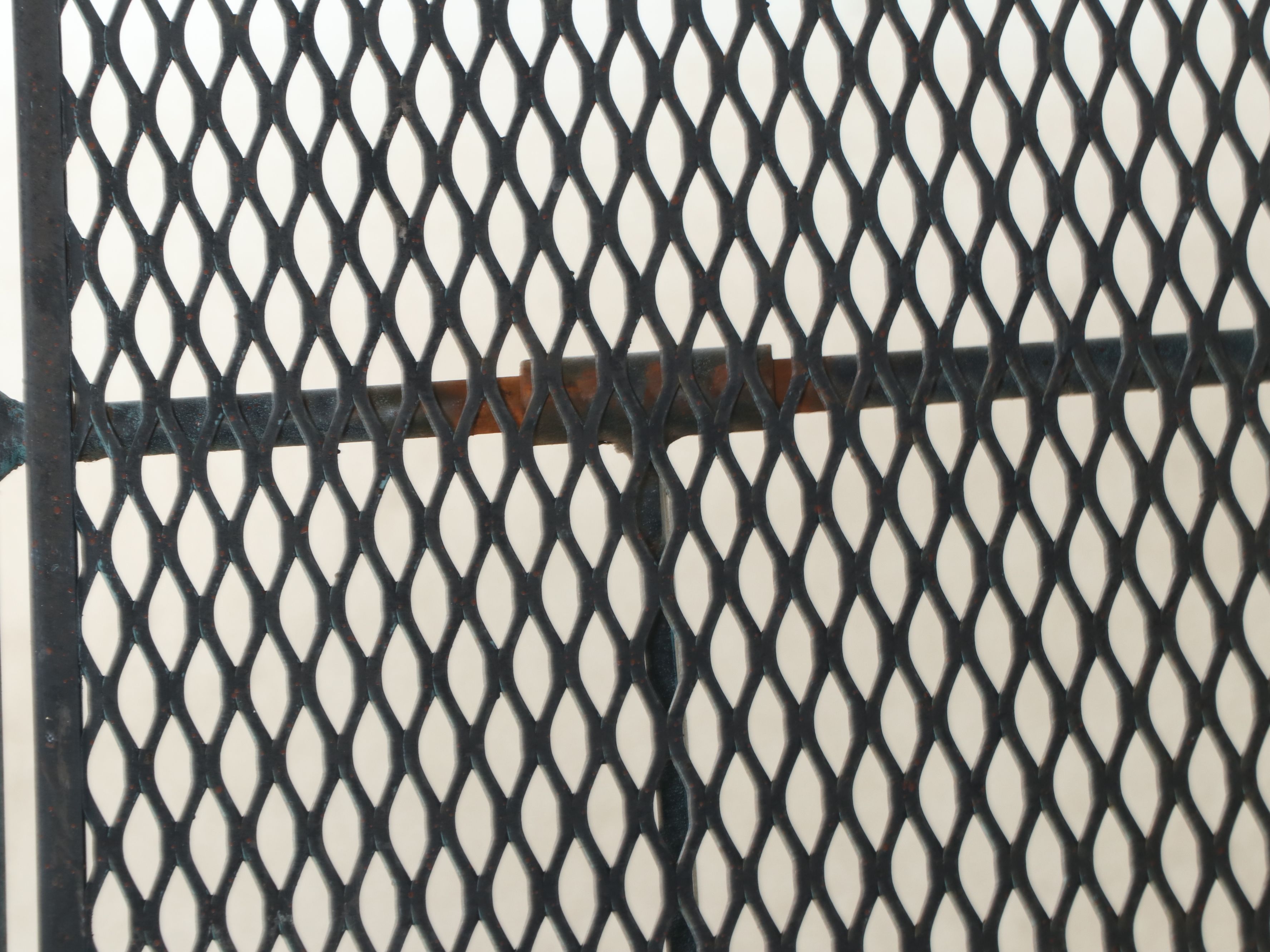 Pair of Wrought Iron Patio Chaise Lounges and Accent Tables