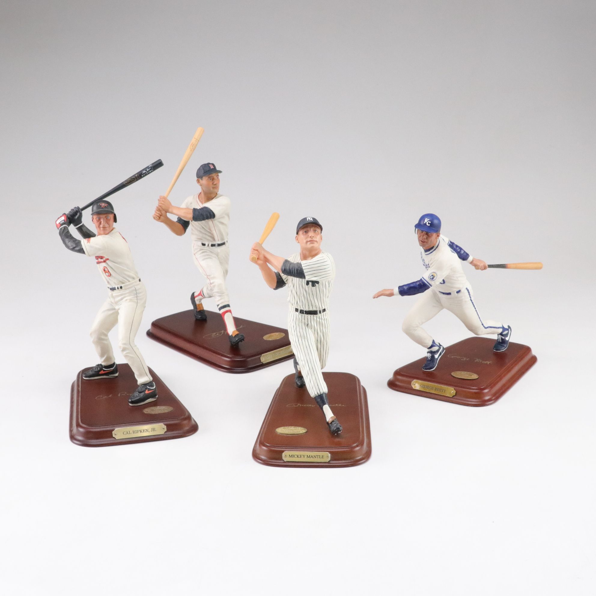 Danbury Mint Mickey Mantle, Cal Ripken Jr. & Other MLB Statues
