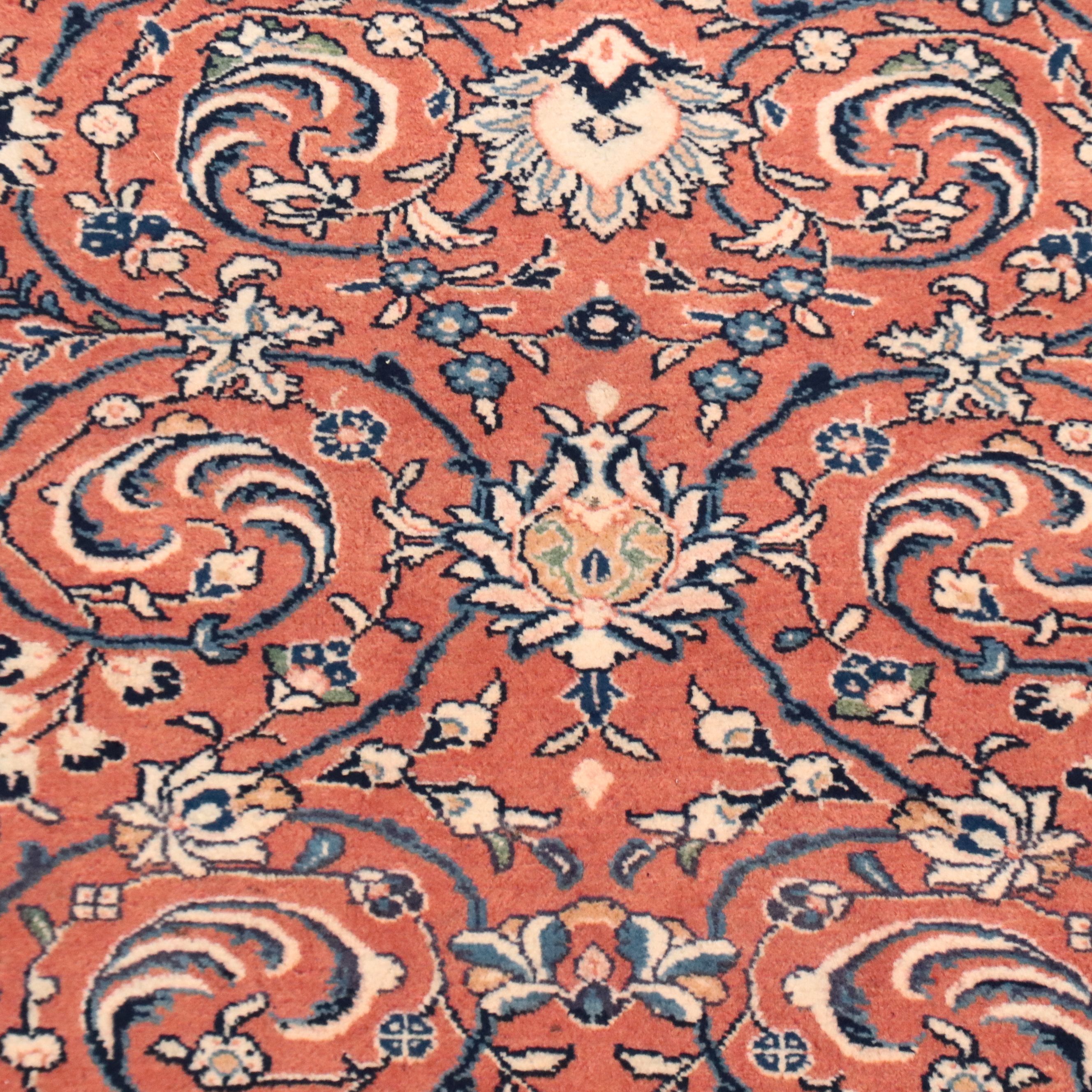 3'10 x 13'11 Hand-Knotted Persian Lilihan Carpet Runner Long Rug