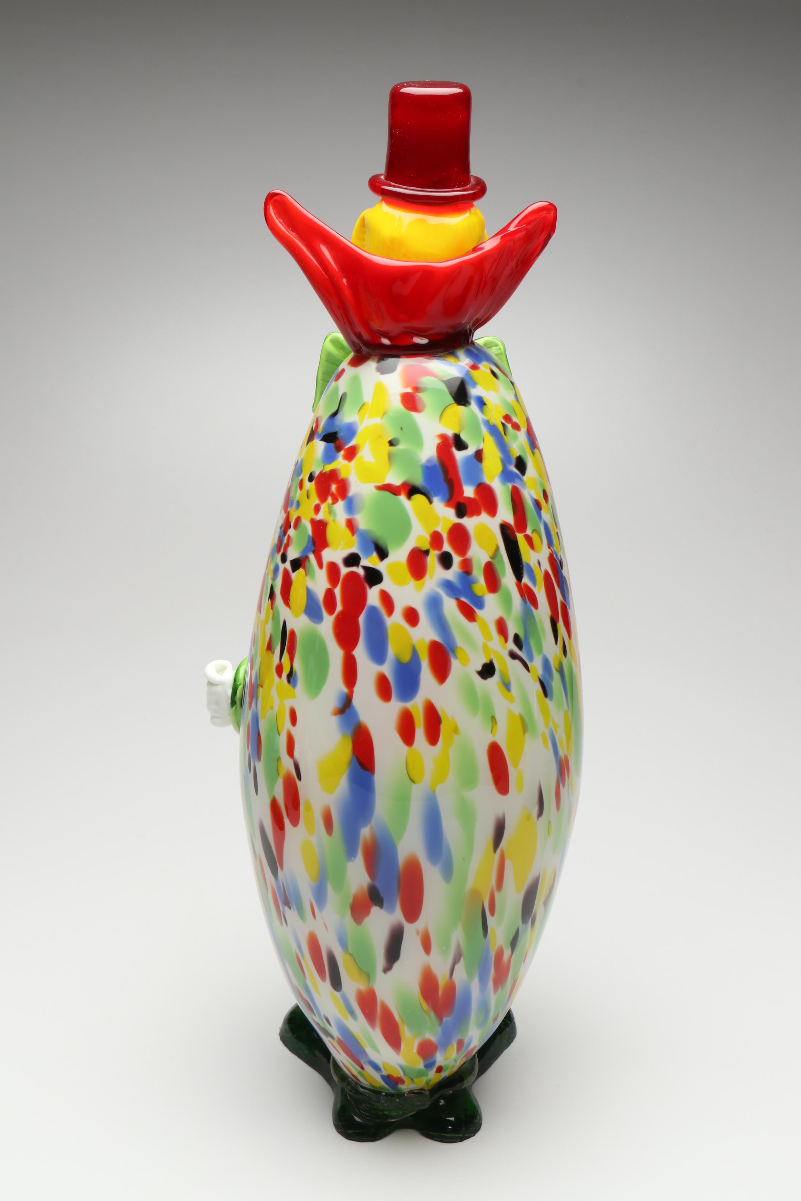 Murano Glass Clowns, Mid to Late 20th Century