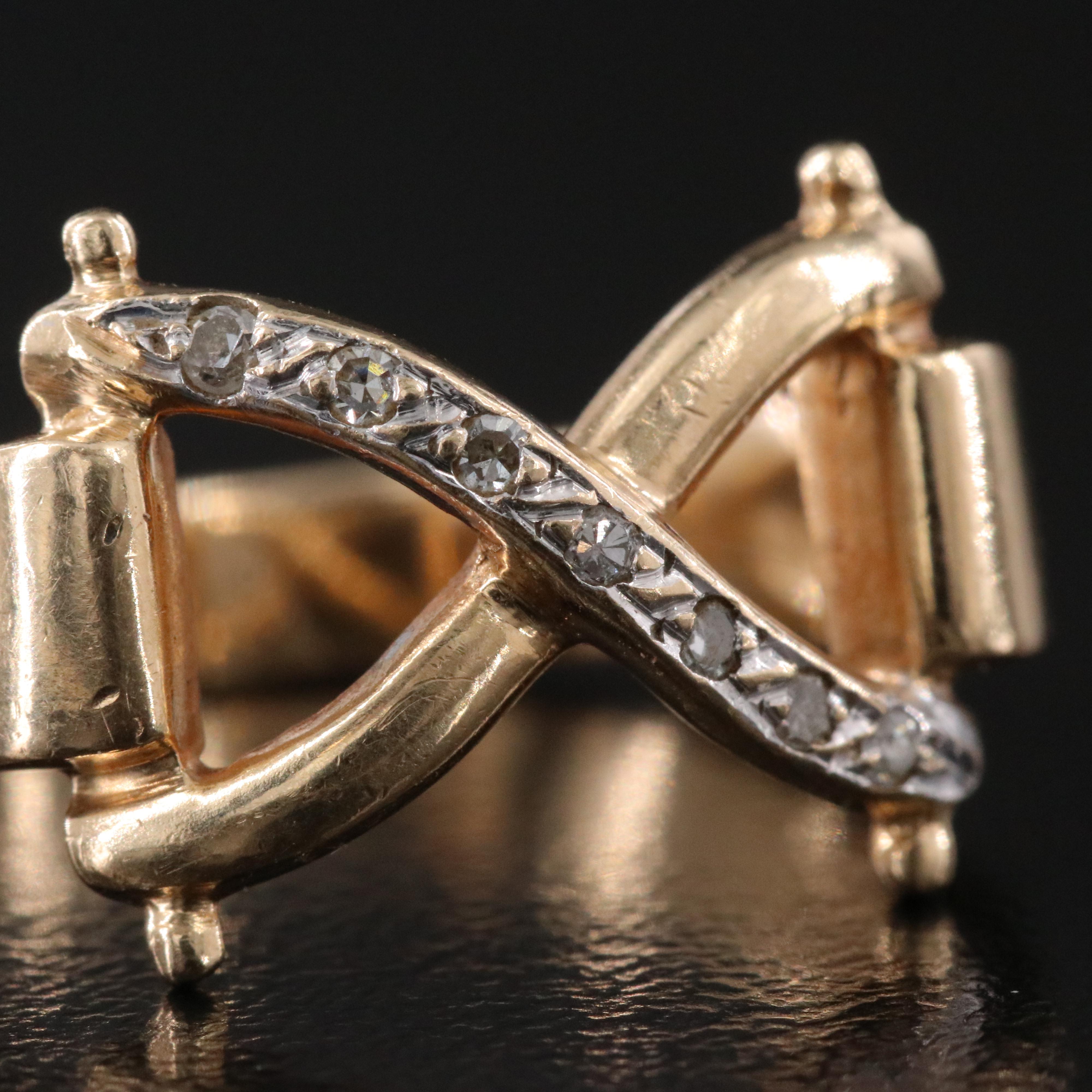 14K 0.07 CTW Diamond Ring