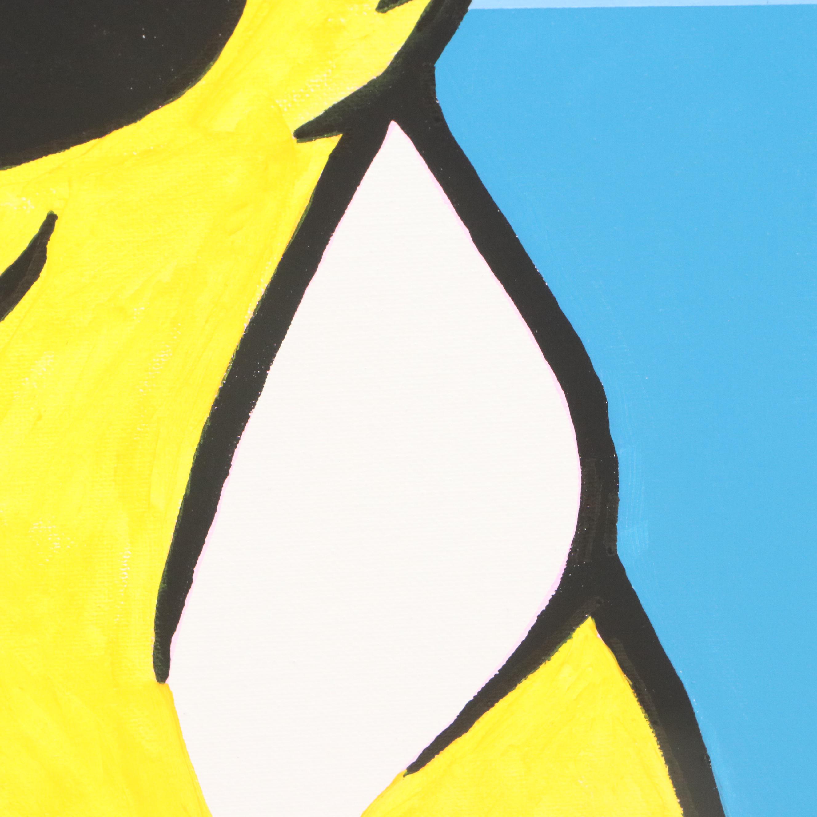 deSanto Acrylic Painting "Pugsy Malone," 2025