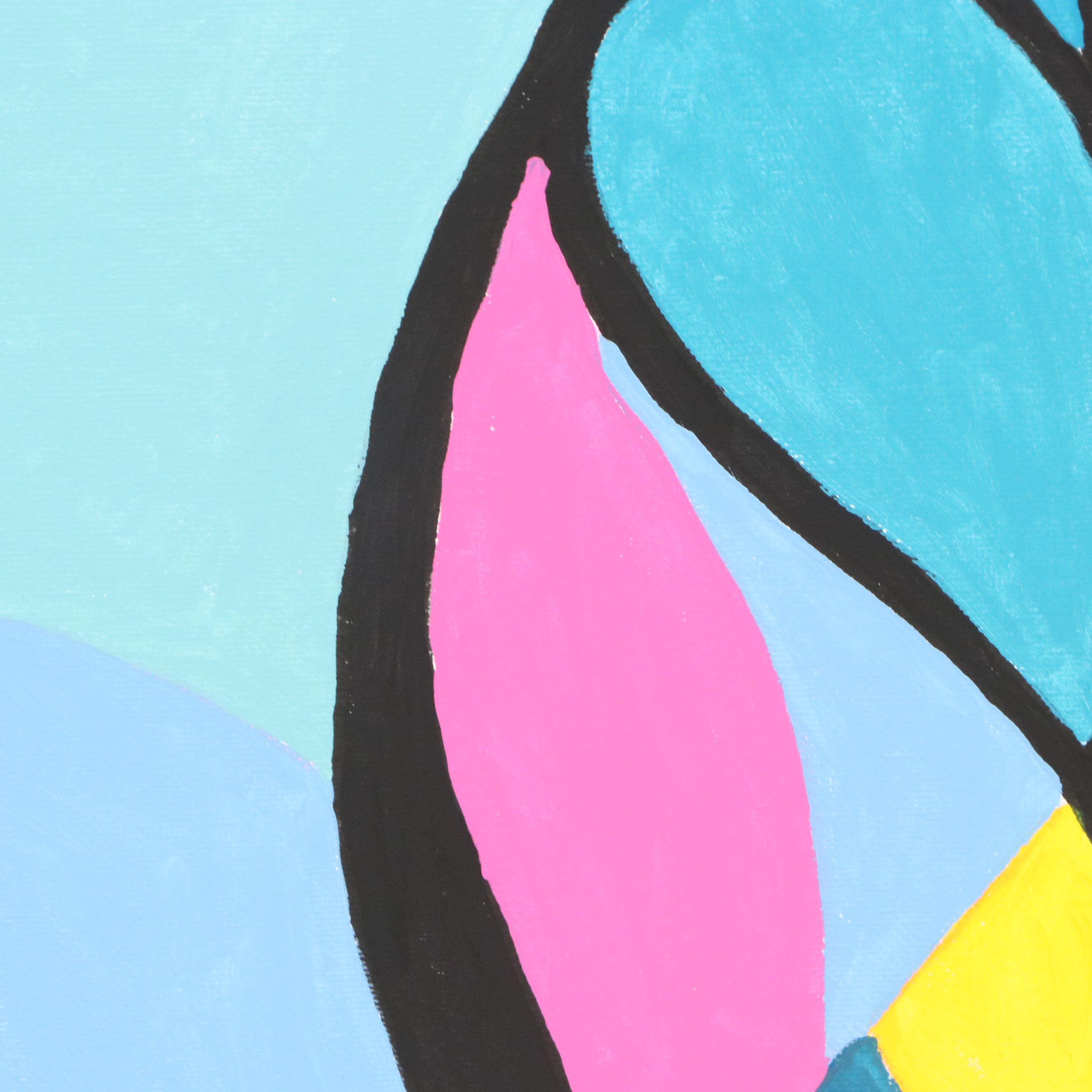 deSanto Acrylic Painting "Echohound," 2025