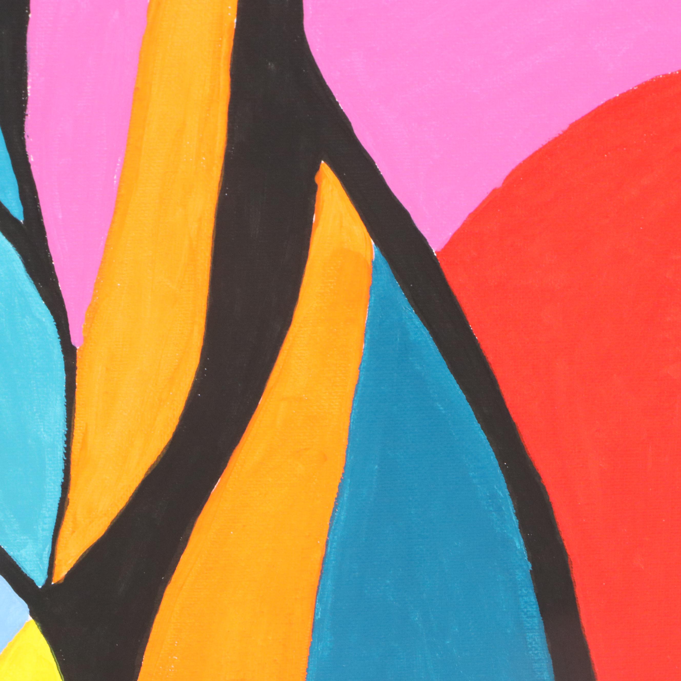 deSanto Acrylic Painting "Echohound," 2025