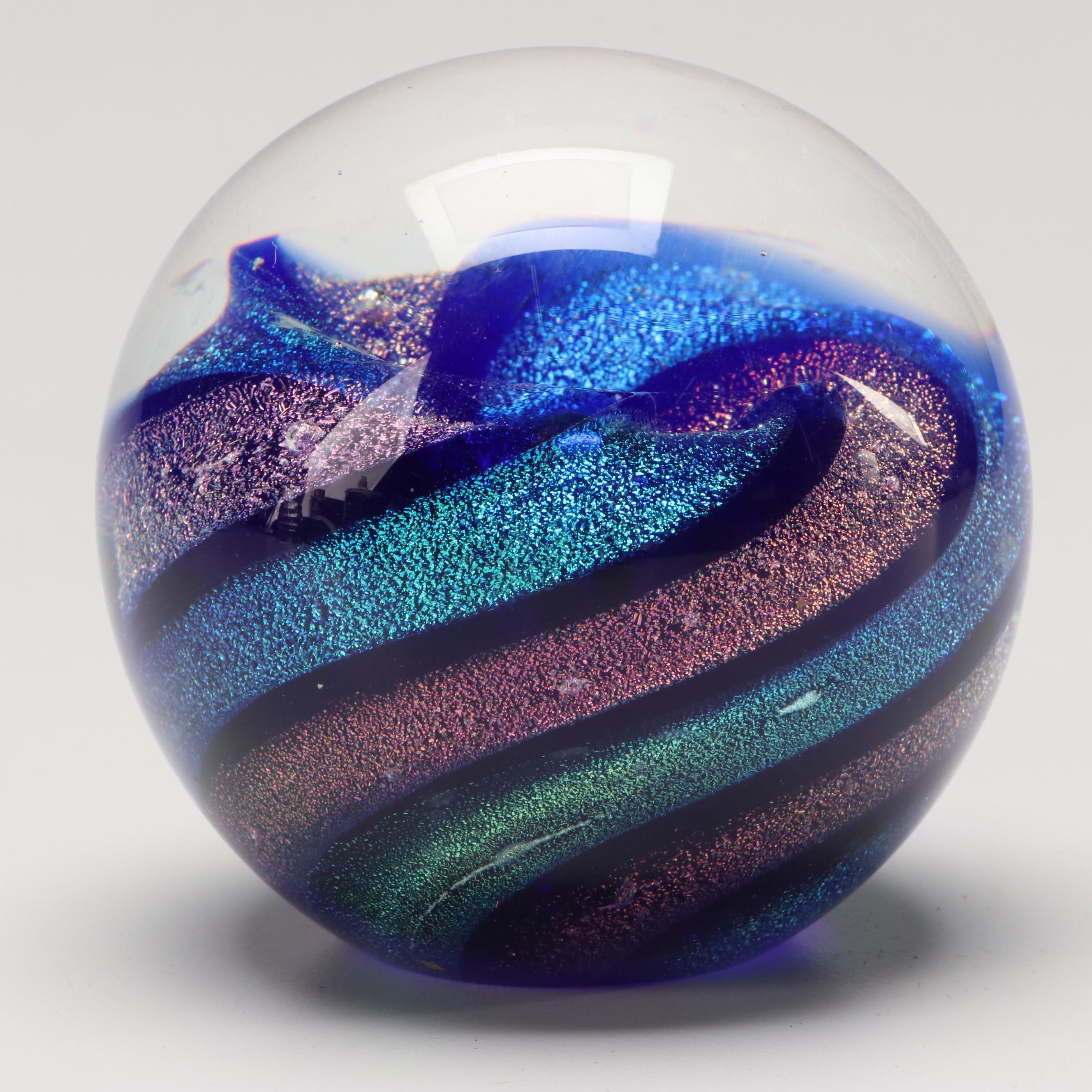 Glass Eye Studio Paperweight
