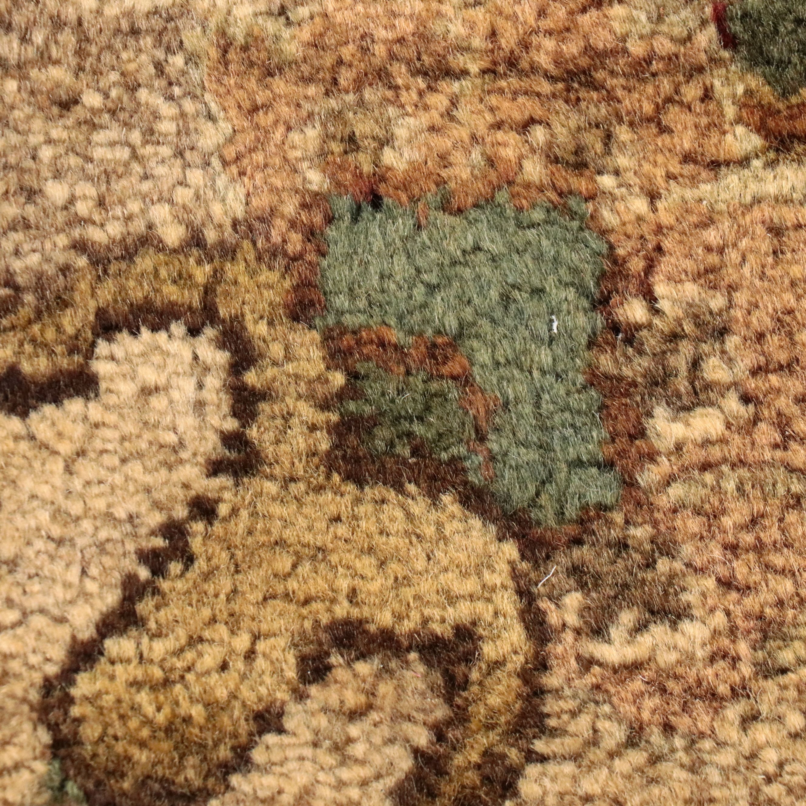 7'8 x 10'3 Hand-Knotted Turkish Oushak Area Rug