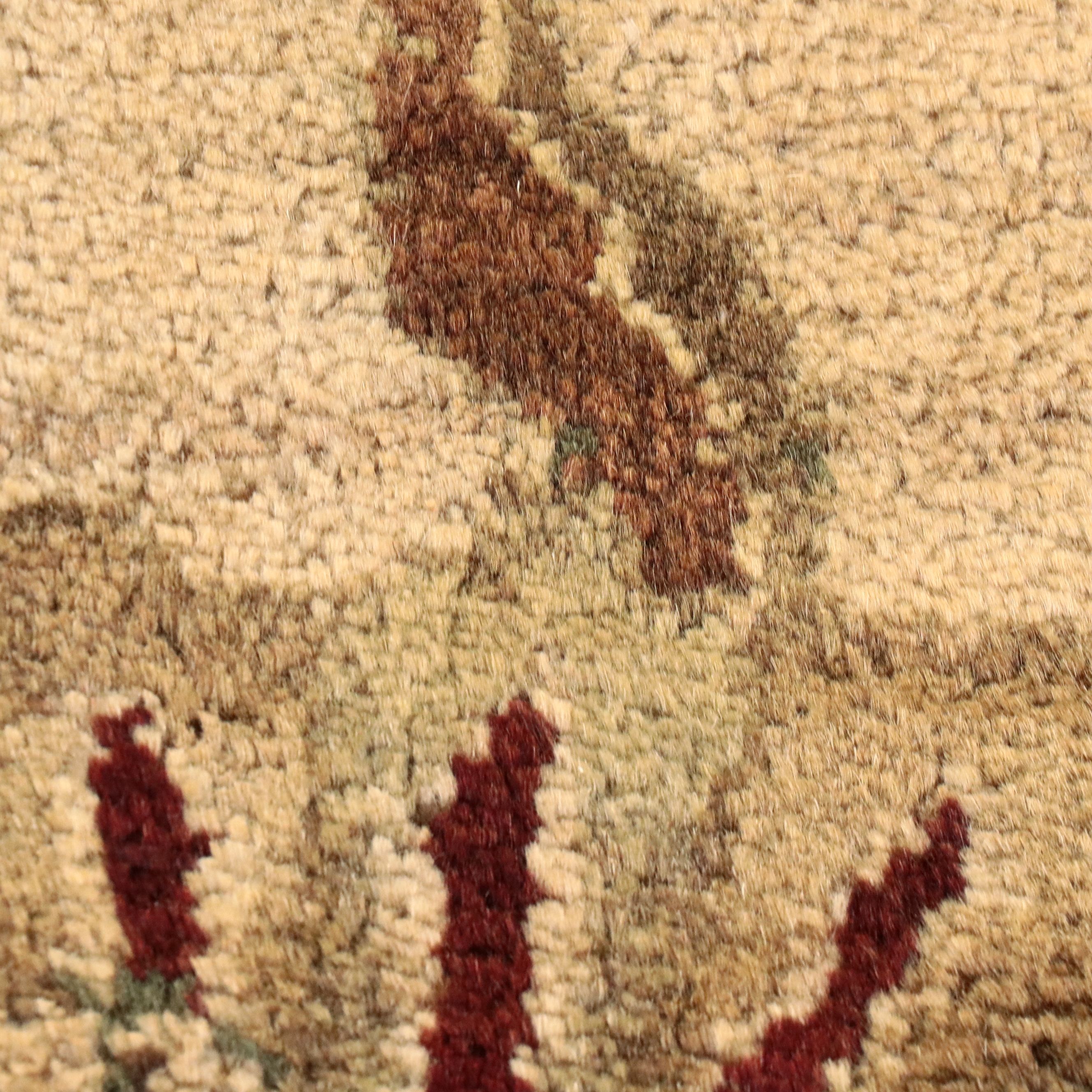 7'8 x 10'3 Hand-Knotted Turkish Oushak Area Rug