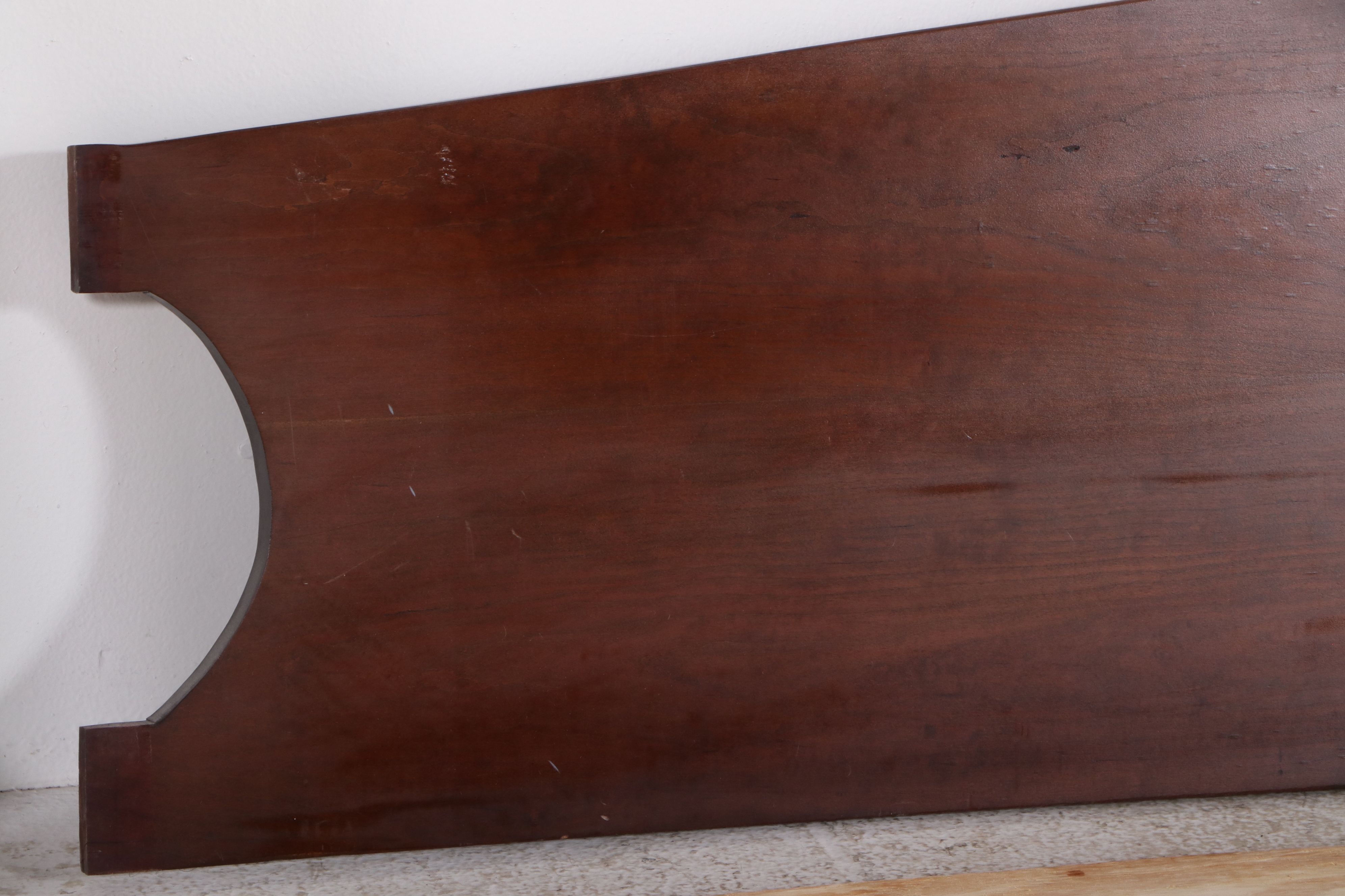 Federal Style Mahogany Finish Canopy Bed, 20th Century