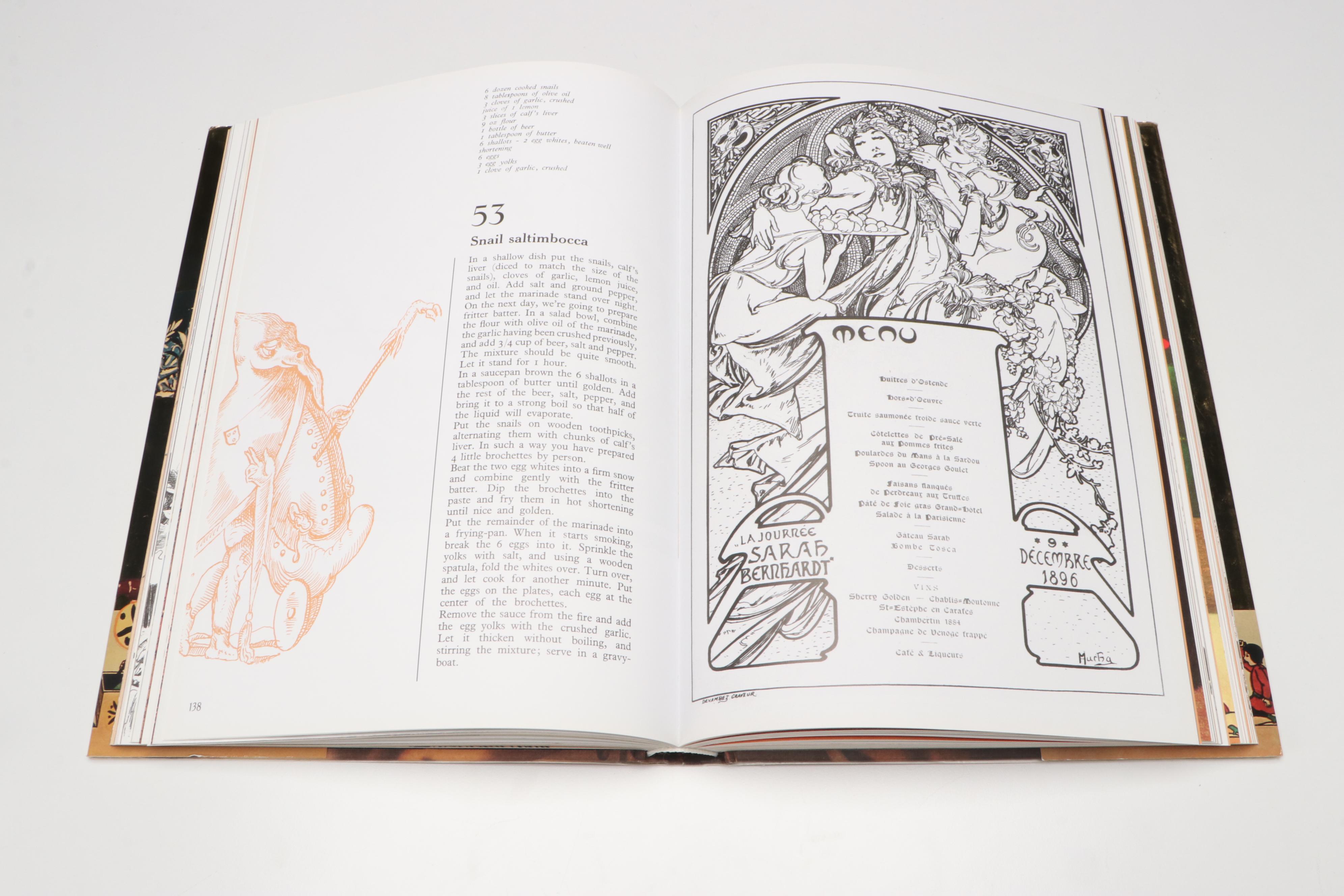 Facsimile Edition "Les dîners de Gala" by Salvador Dalí, 2016