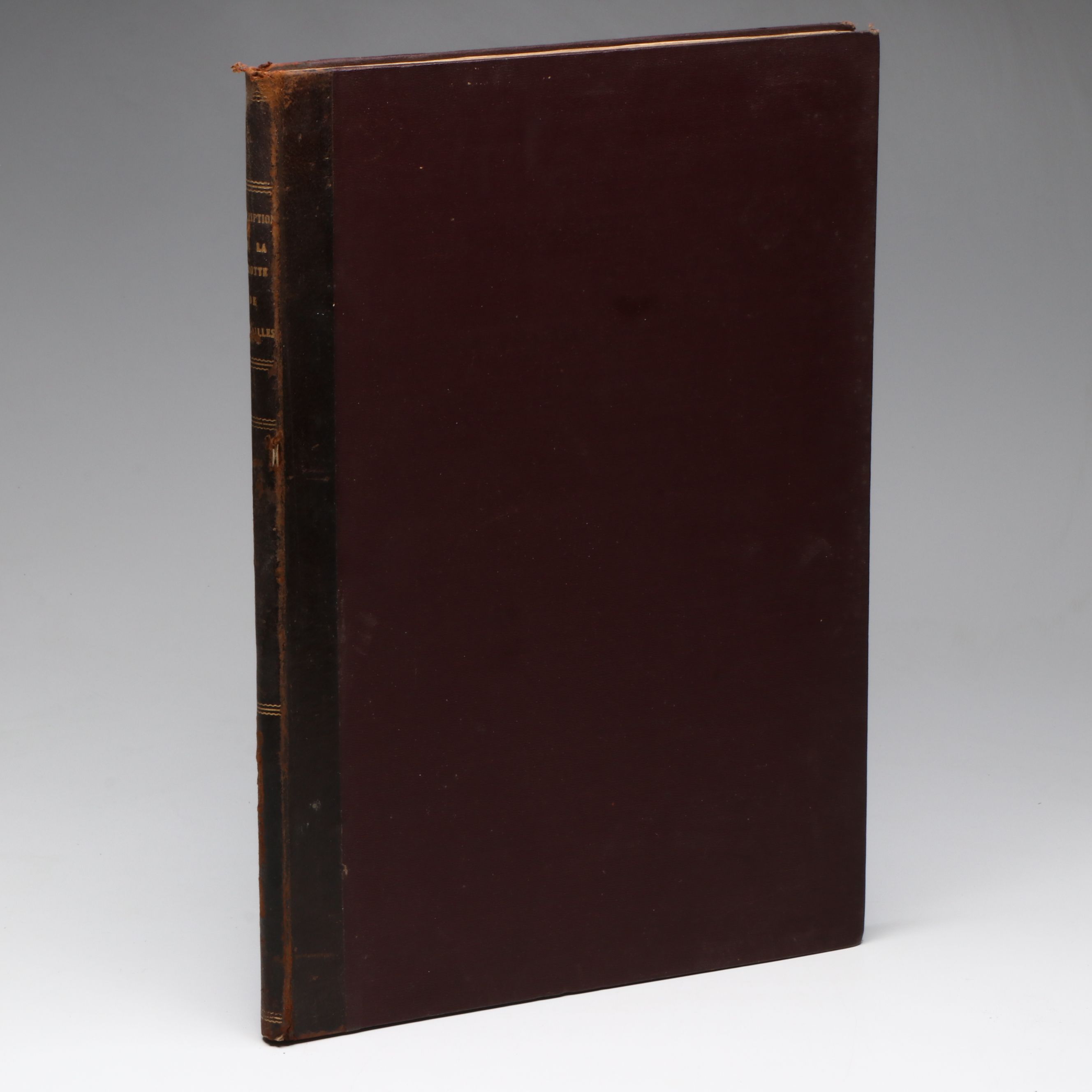 "Description de la grotte de Versailles" Folio by André Félibien, 1679