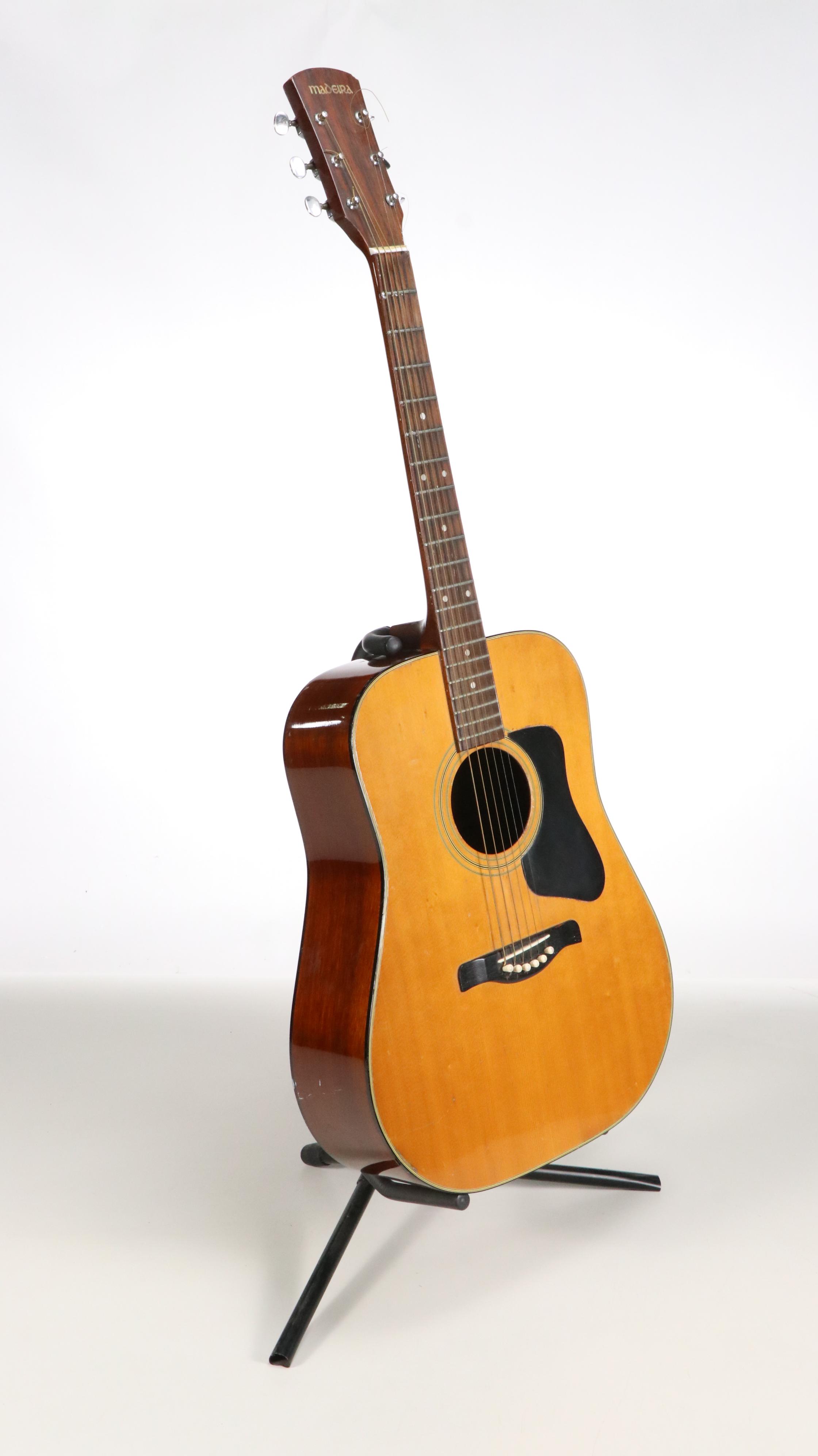 Madeira Acoustic Guitar with Rosewood Fretboard, and Fender Nylon Gig Bag