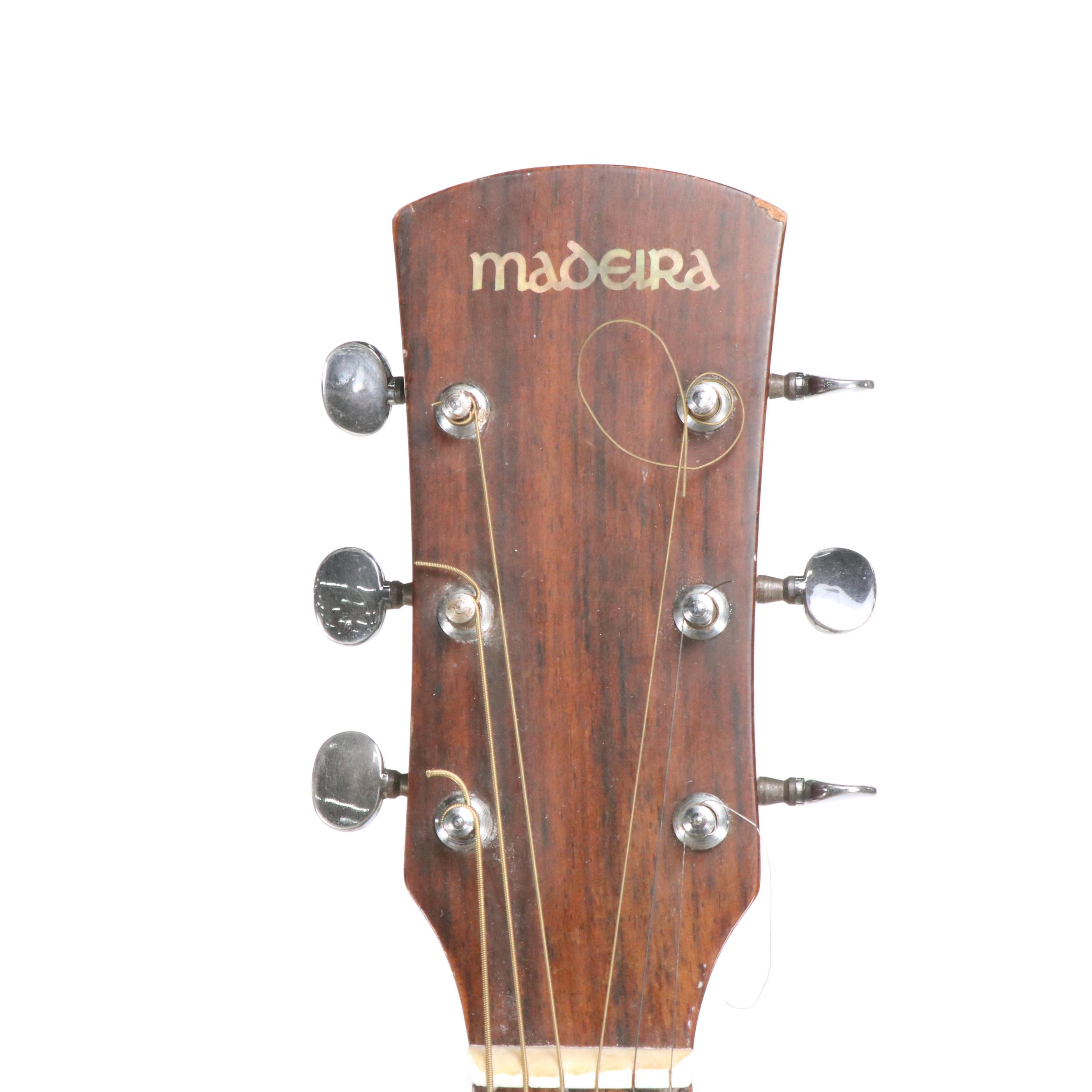 Madeira Acoustic Guitar with Rosewood Fretboard, and Fender Nylon Gig Bag