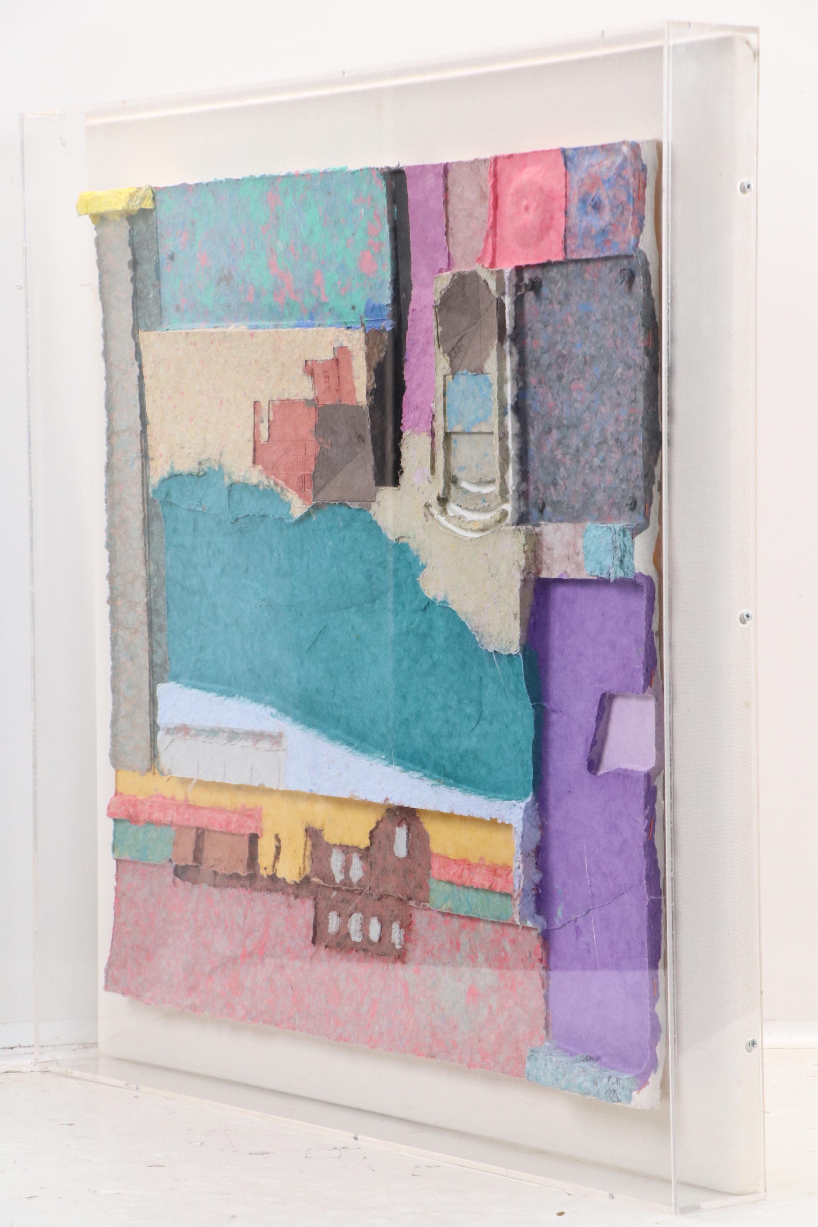 Tom Balbo Cast Paper Art "Priority by Mass Majority," Late 20th to 21st Century