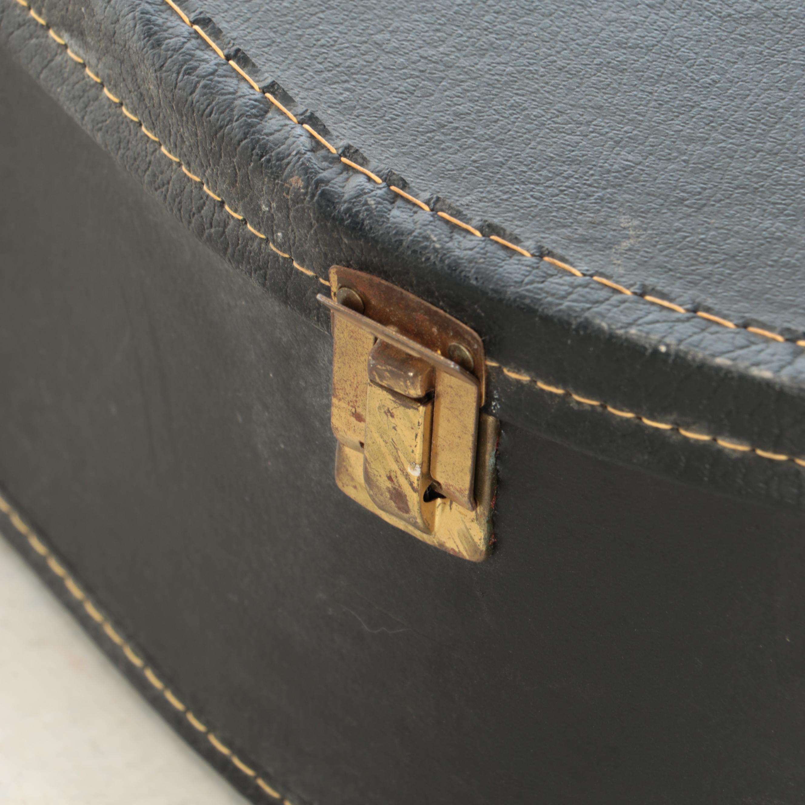 Eterna EF-21 Spruce Top Acoustic Guitar with Tolex Case, Late 20th Century