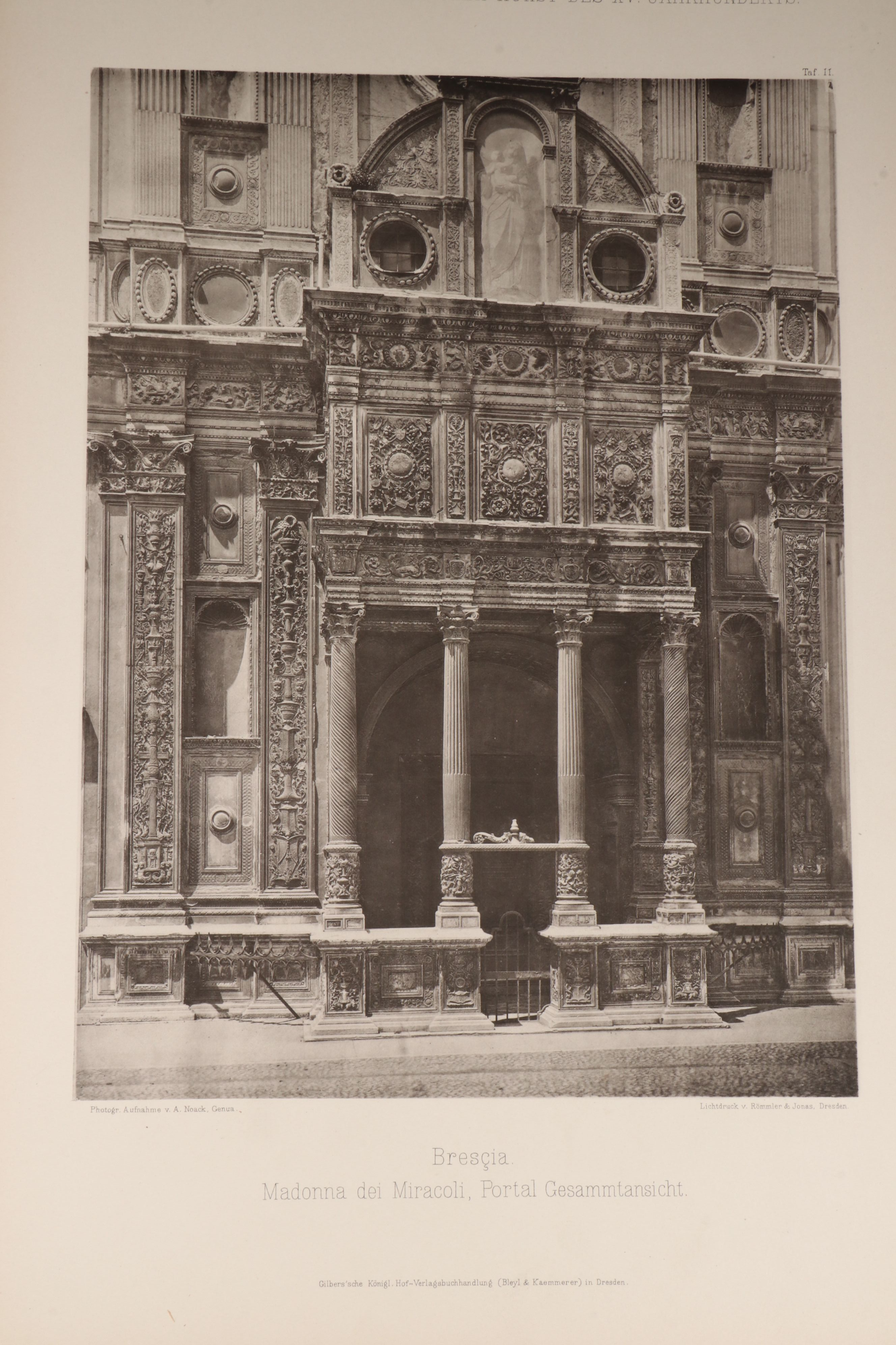 "Das Ornament der italienischen Kunst des XV. Jahrhunderts" Folio, 1882