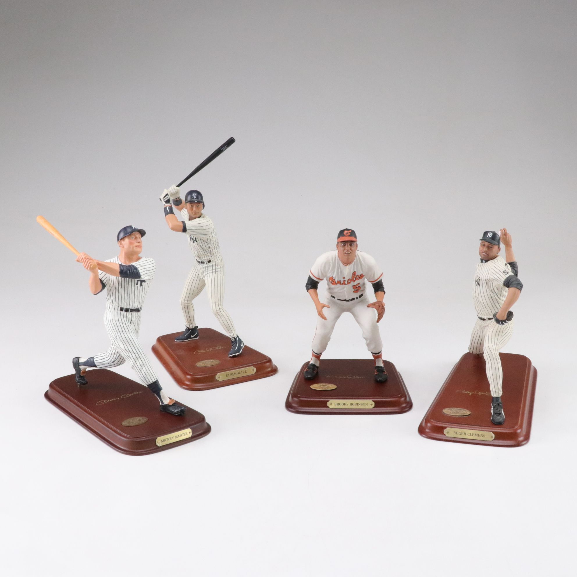 Danbury Mint Roger Clemens, Derek Jeter & Other MLB Statues
