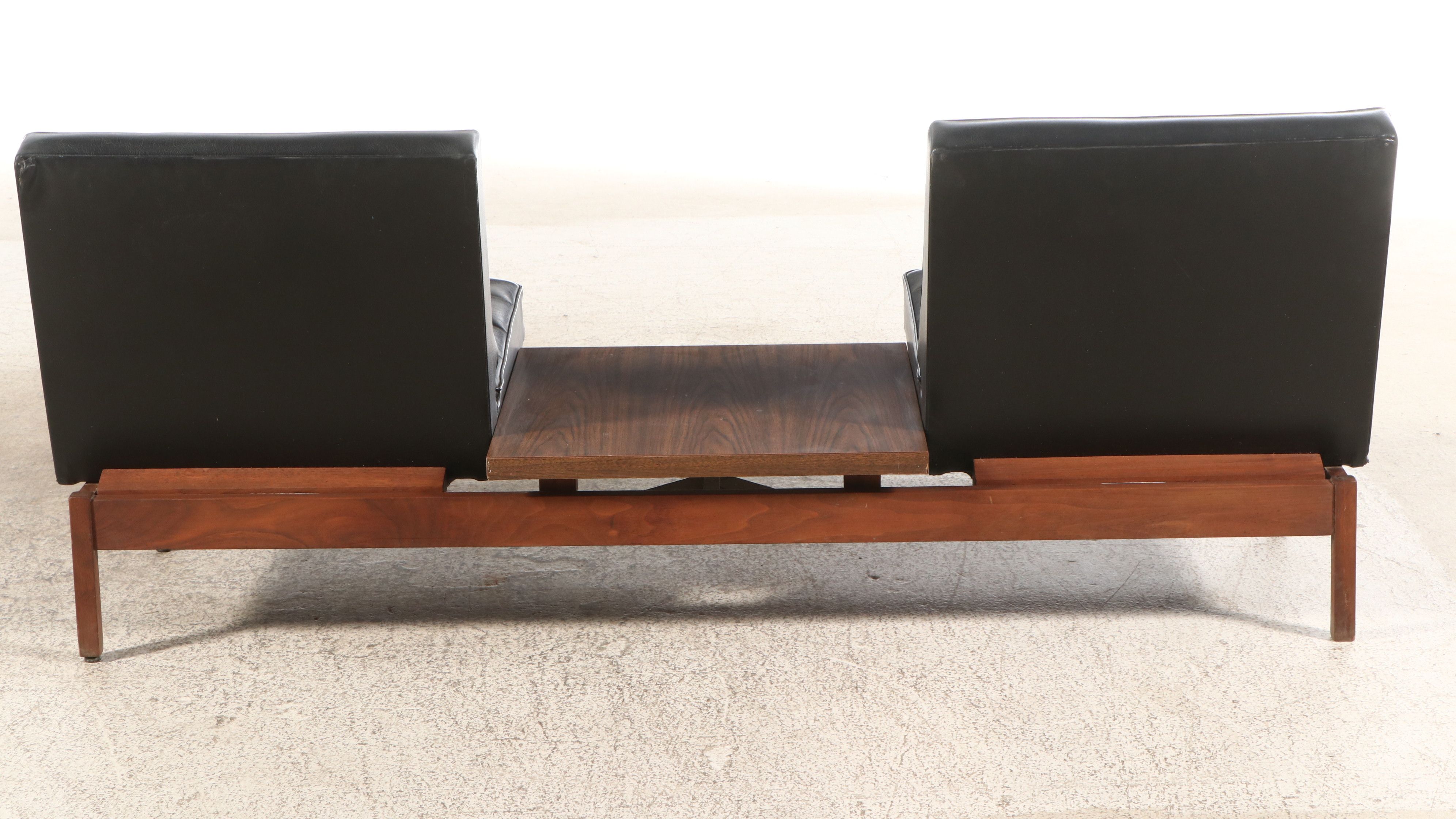 The Taylor Chair Co. Mid Century Modern Walnut Sectional