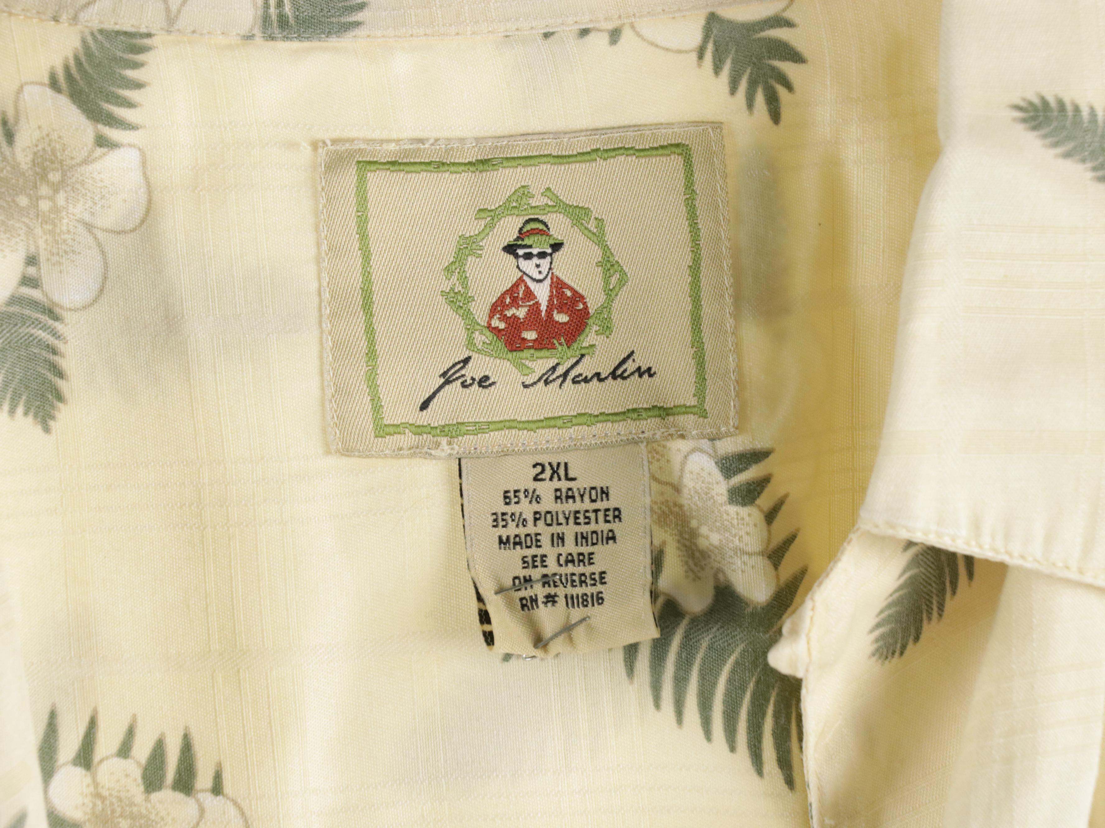 Men's Aloha Joe, M.E. Sport, and More Vintage Hawaiian Shirts