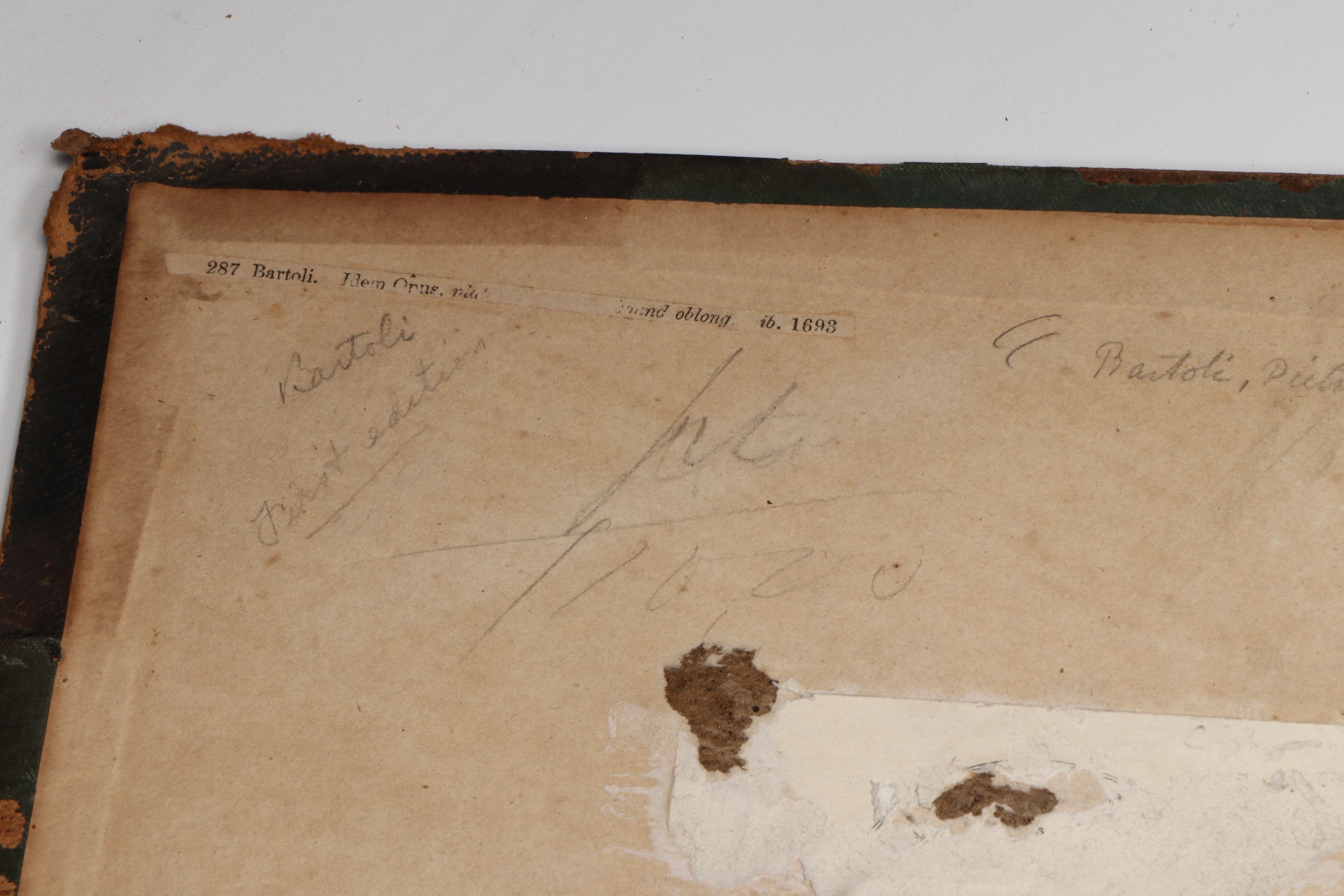 "Admiranda Romanarum antiquitatum ac veteris sculpturae vestigia" Folio, 1693