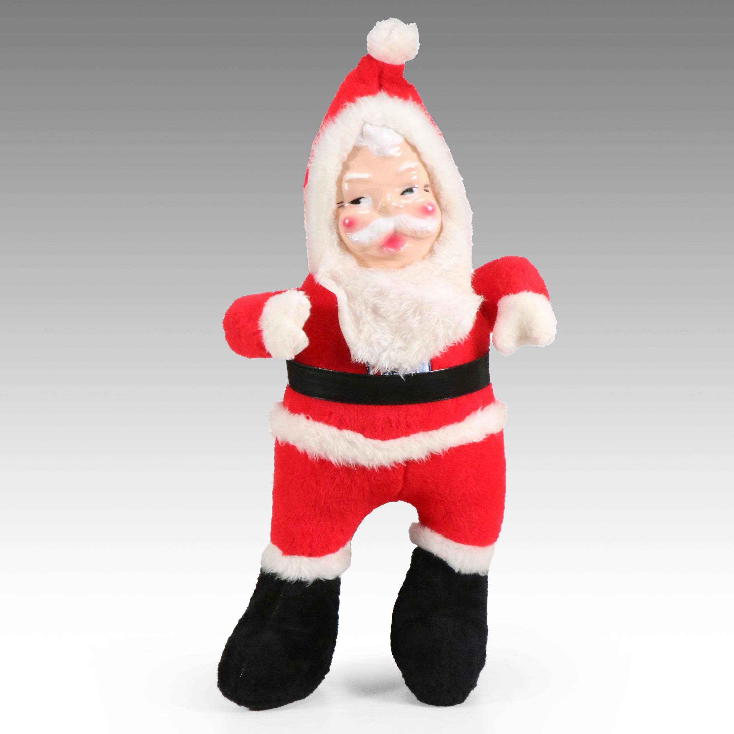Mask Face Santa Doll, Mid to Late 20th Century